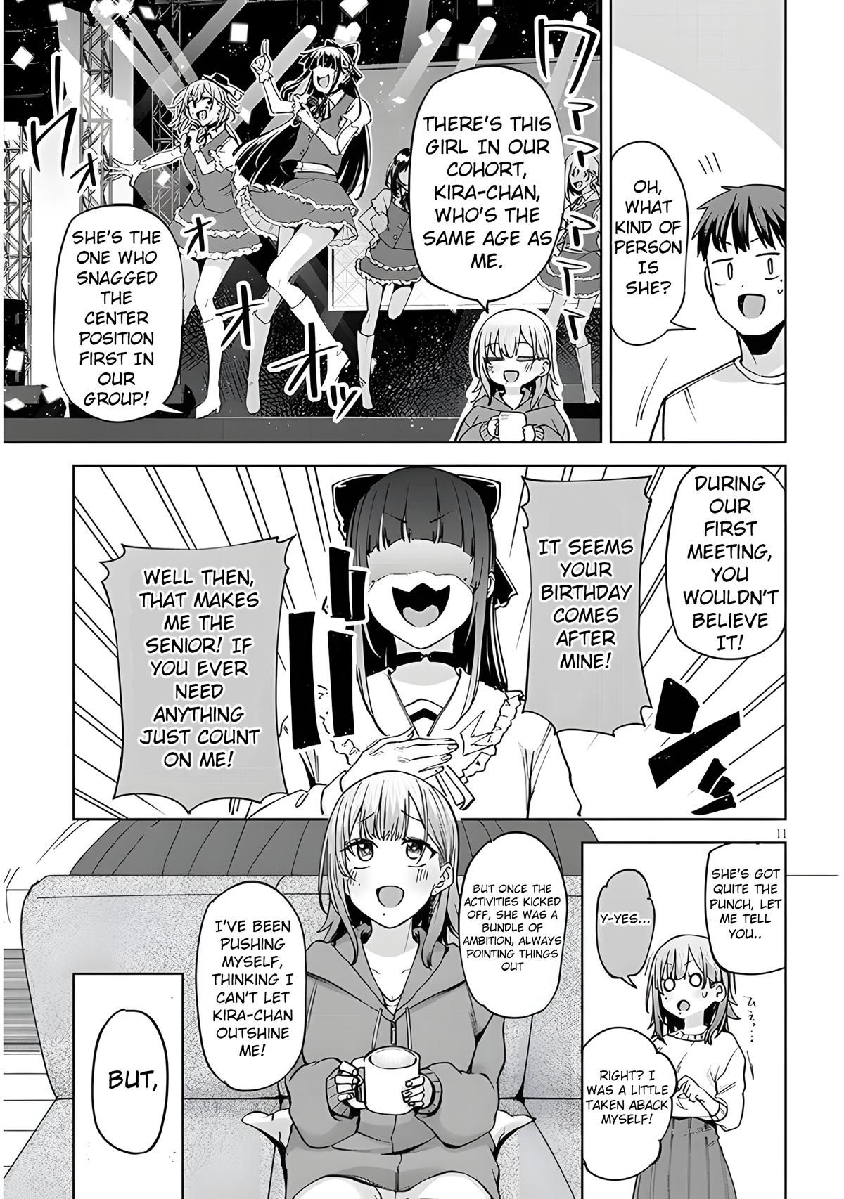 Idol Yamerukedo Kekkon shitekuremasu ka!? Chapter 4.1 - Page 11