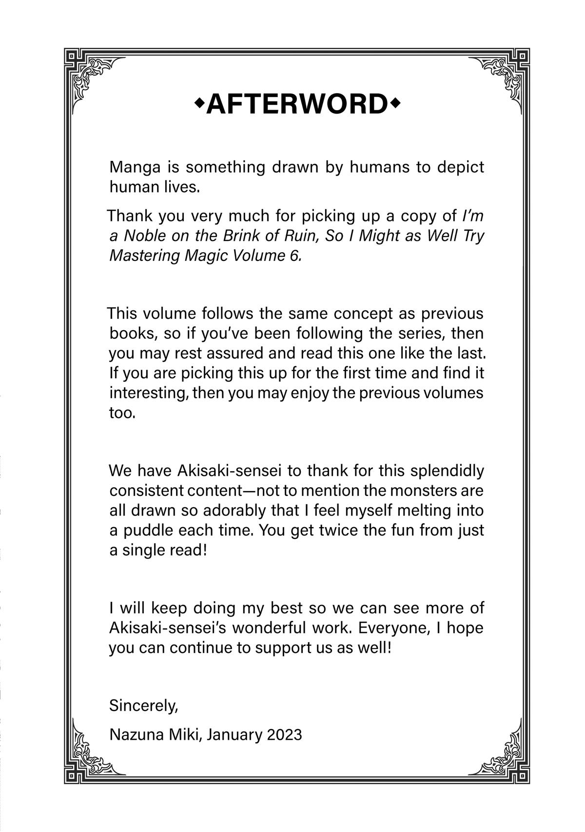 I'm a Noble on the Brink of Ruin, So I Might as Well Try Mastering Magic Chapter 32 - Page 34