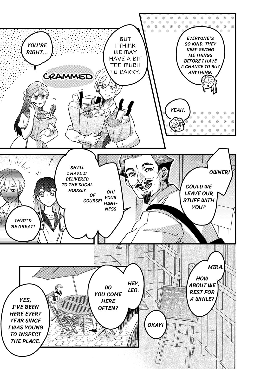 I'm an Entangled Mob - Seems the Way to a Prince is his Stomach! Chapter 17 - Page 7