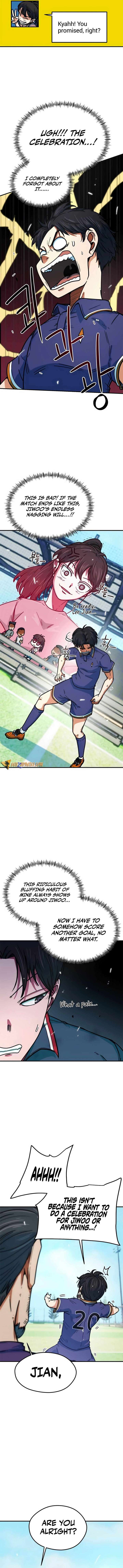 I’m Being Misunderstood as a Soccer Genius Chapter 10 - Page 10