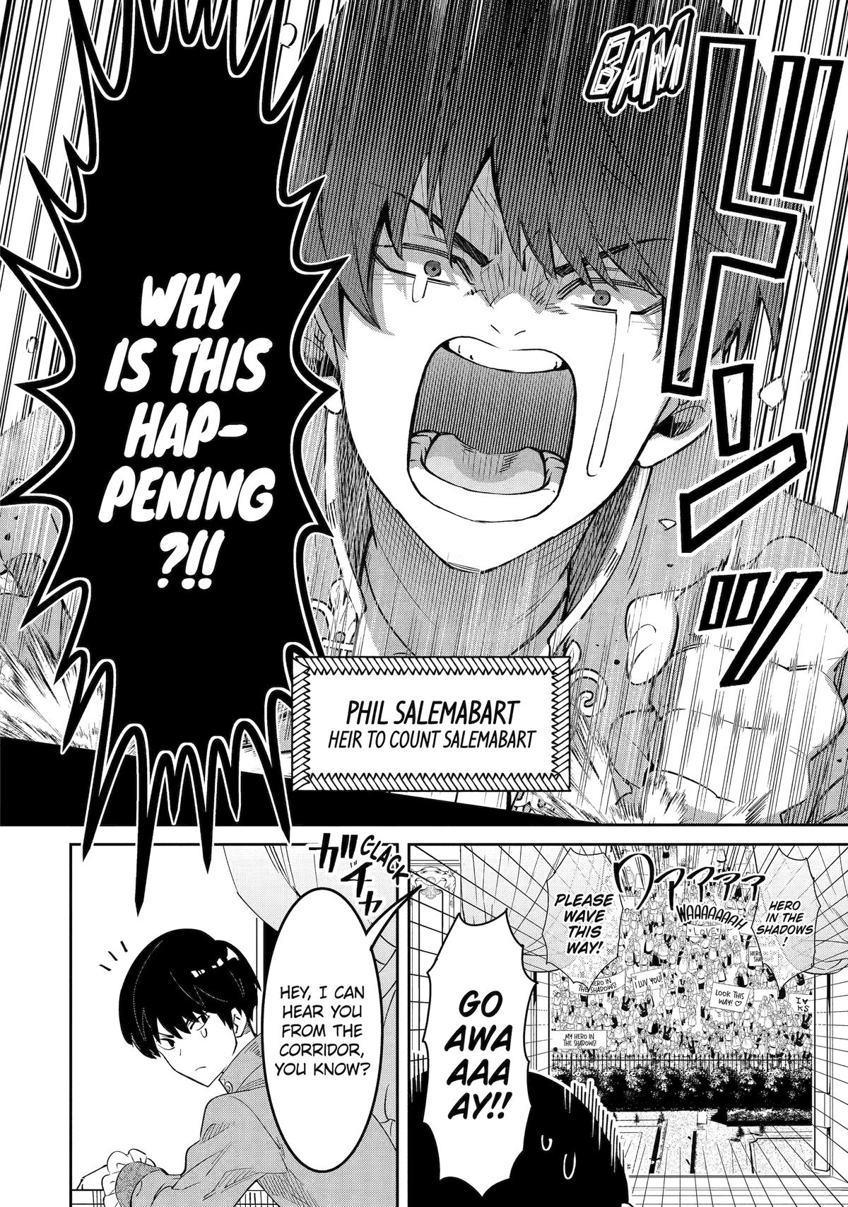 I'm No Hero in the Shadows! Chapter 1 - Page 9