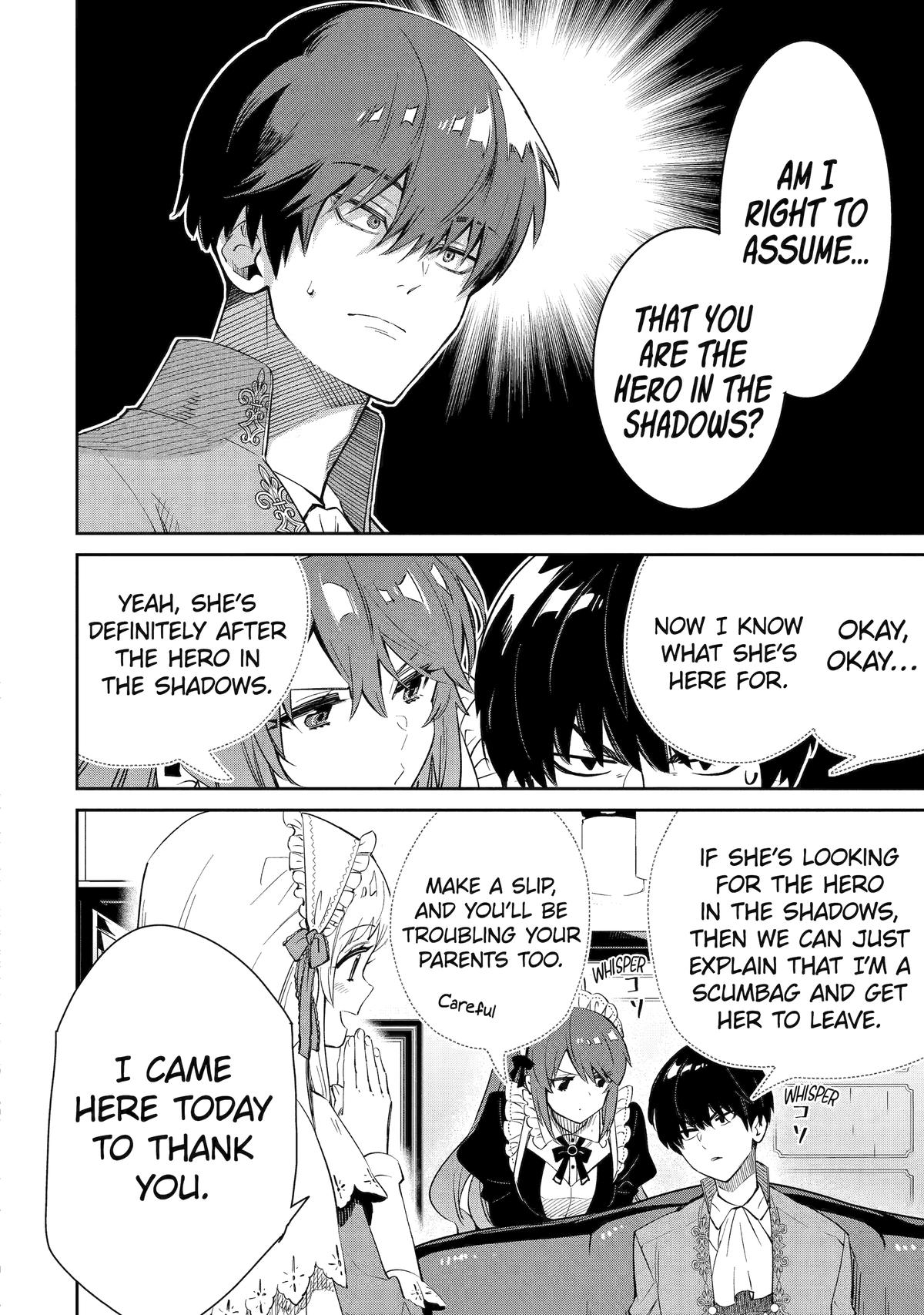 I'm No Hero in the Shadows! Chapter 1 - Page 35