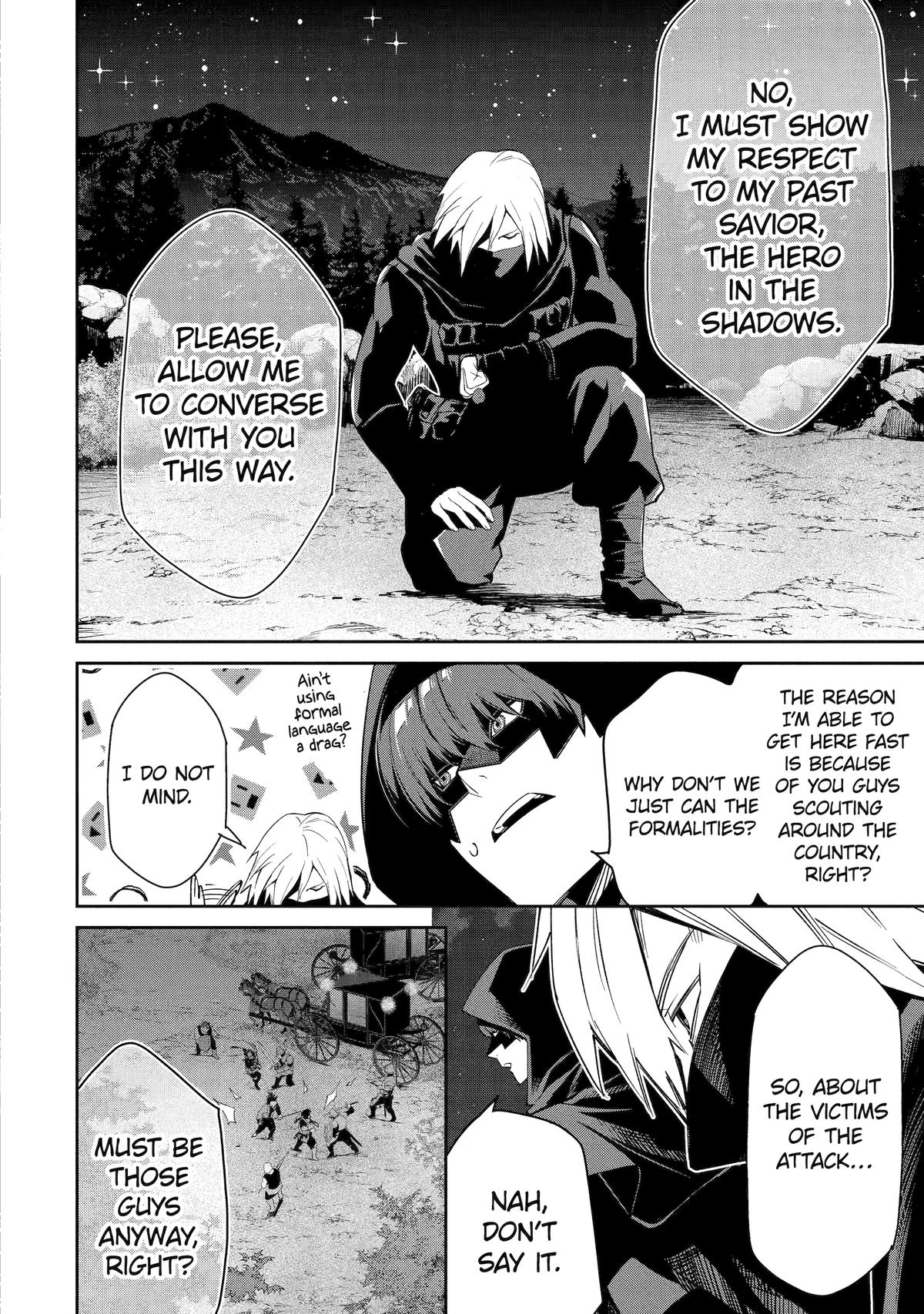 I'm No Hero in the Shadows! Chapter 2 - Page 34
