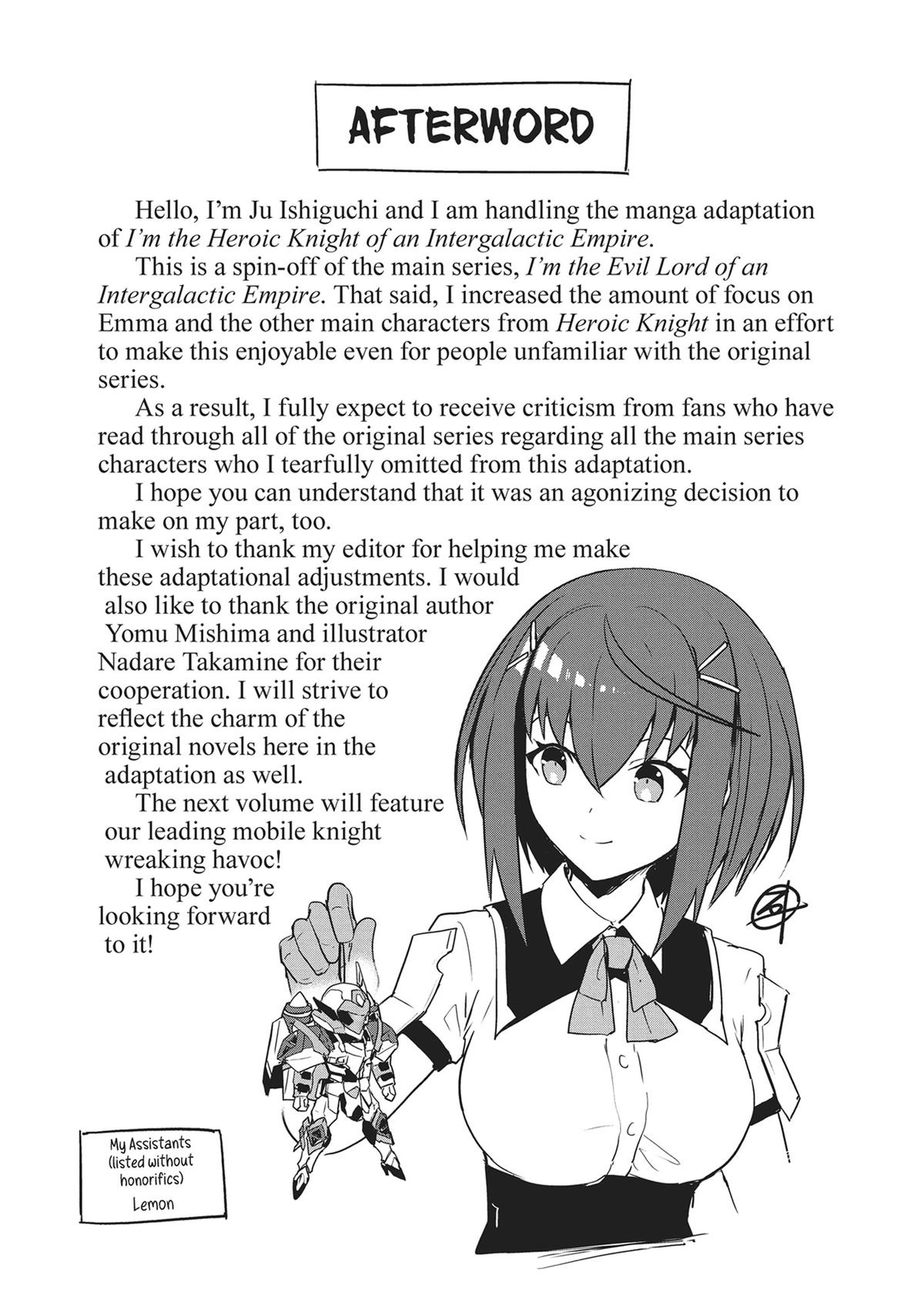 I'm the Heroic Knight of an Intergalactic Empire Chapter 5.5 - Page 7