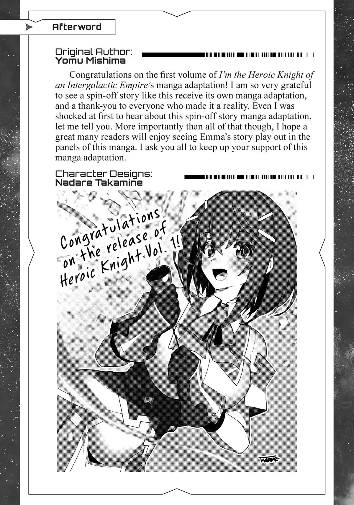 I'm the Heroic Knight of an Intergalactic Empire Chapter 5.5 - Page 8