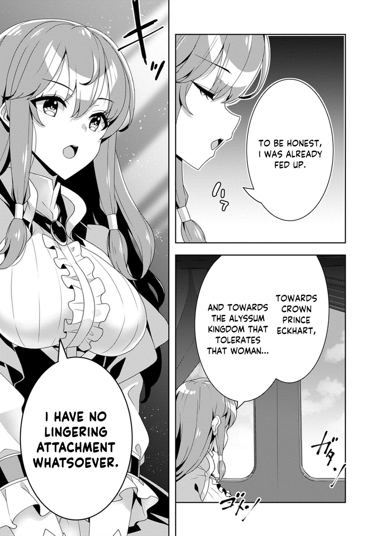 Iranai Akuyaku Reijou, Waga Kuni de Hikitorimasu wa - Yuushuu na Go-reijoukata wo Tsuihou da Nante Orokana Mane, Kuni wo Horoboshimashite yo? Chapter 1 - Page 9