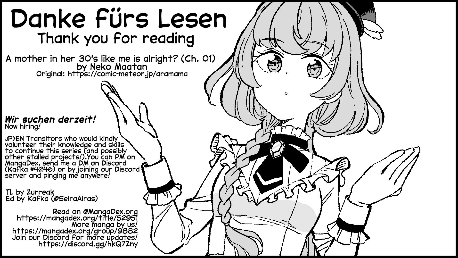 Is a Mother in Her 30s Like Me Alright? Chapter 1 - Page 12