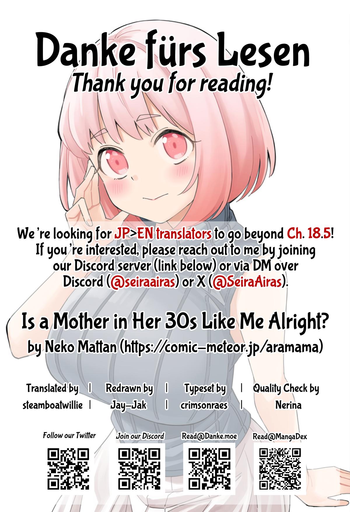 Is a Mother in Her 30s Like Me Alright? Chapter 18.5 - Page 4