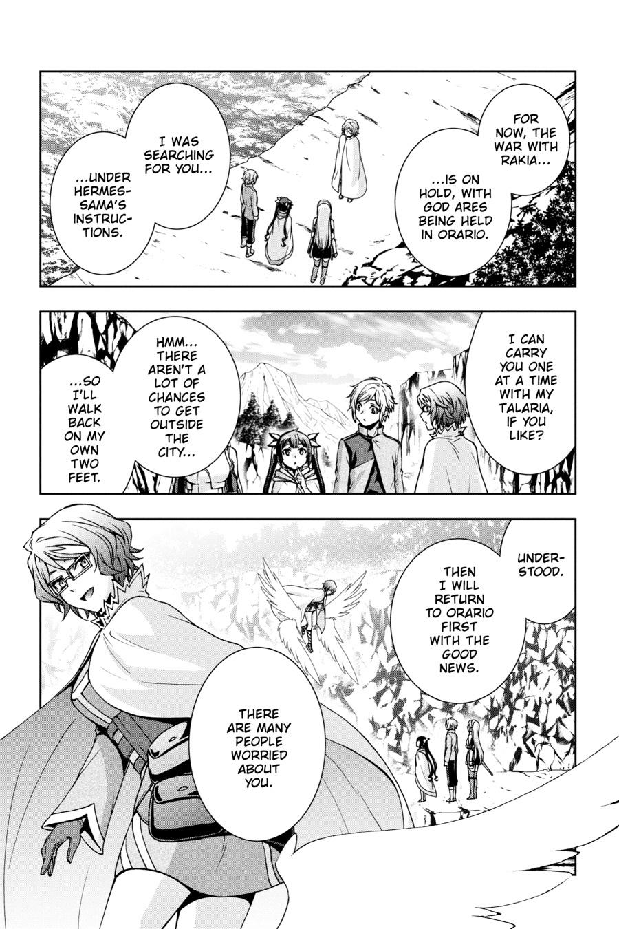 Is It Wrong to Try to Pick Up Girls in a Dungeon? II Chapter 50 - Page 4