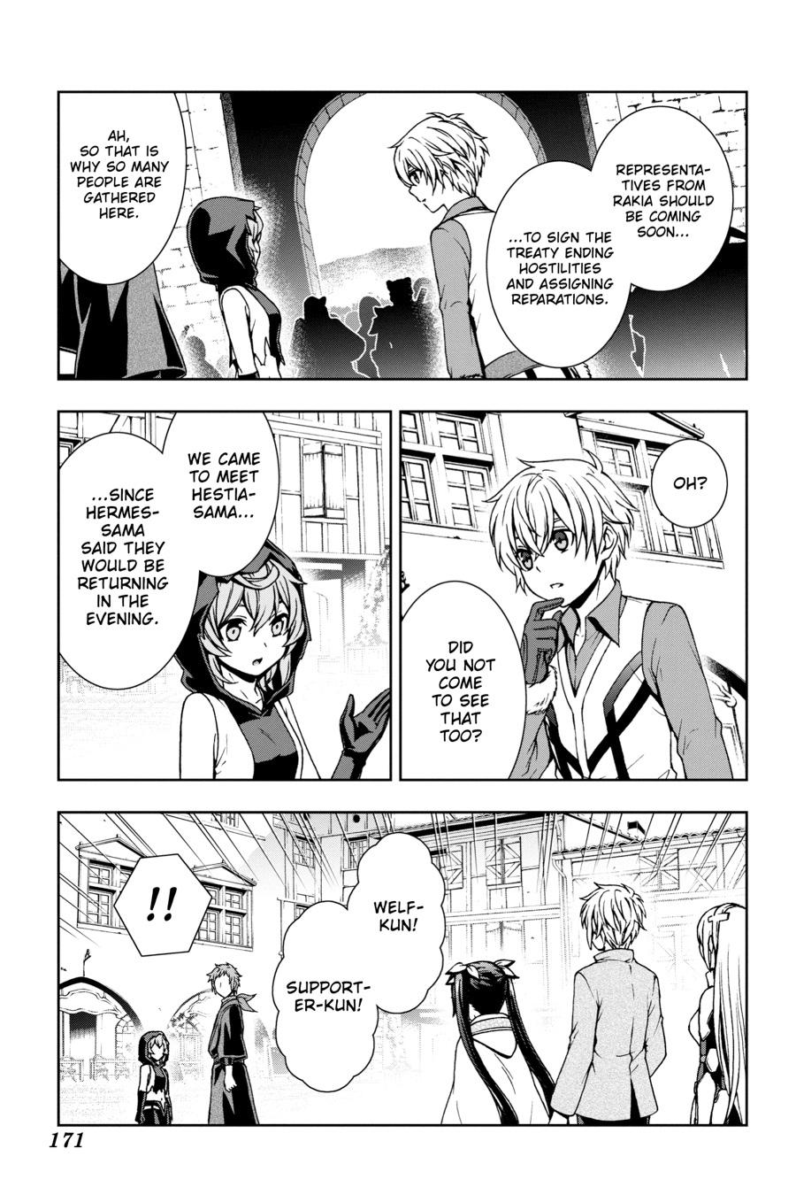 Is It Wrong to Try to Pick Up Girls in a Dungeon? II Chapter 50 - Page 7