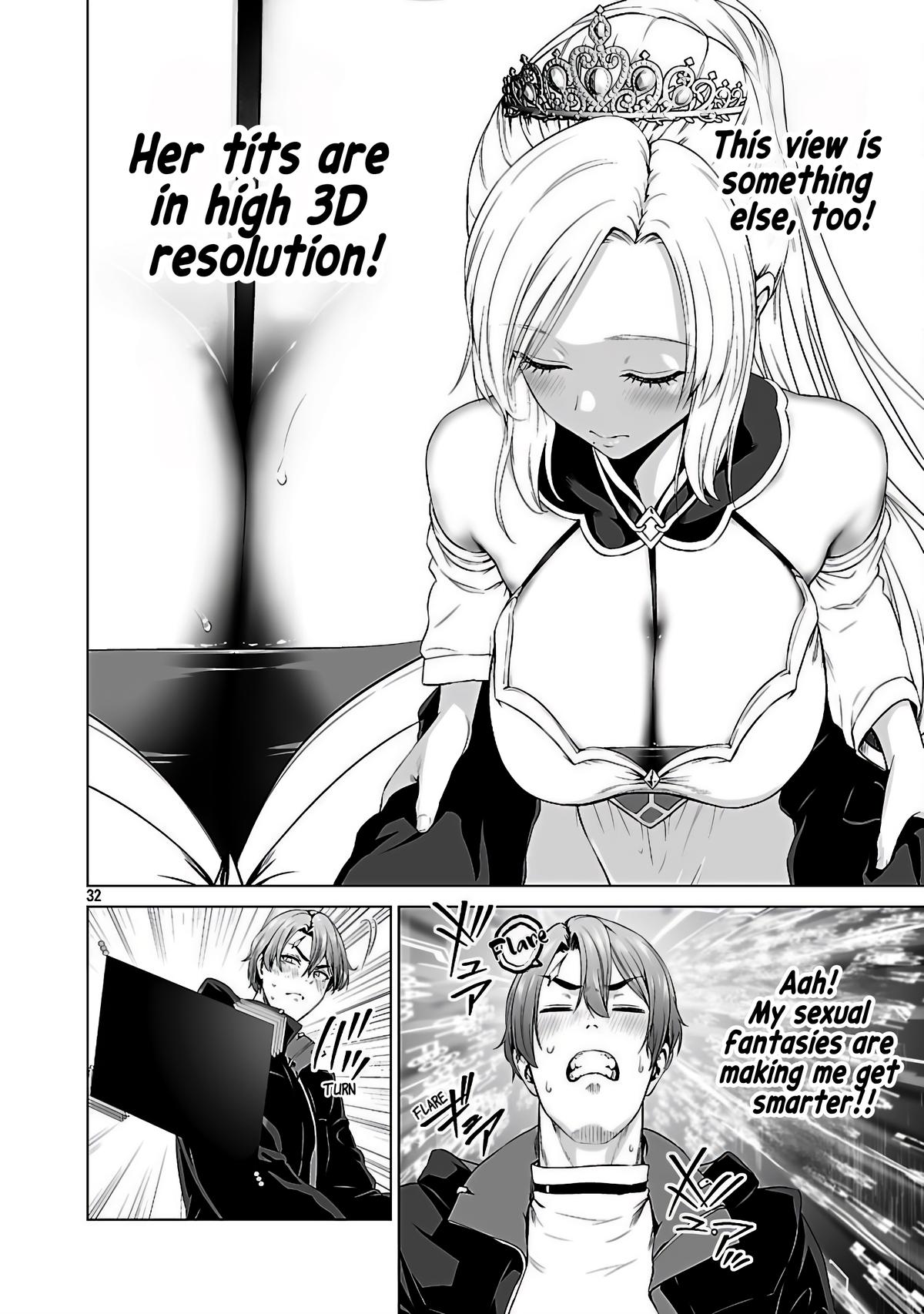 Isekai H Eiyuuden ~Bishoujo Senshi-tachi wa Saikyou Gunshi no Muchana Onegai ni Sakaraenai~ Chapter 3 - Page 34