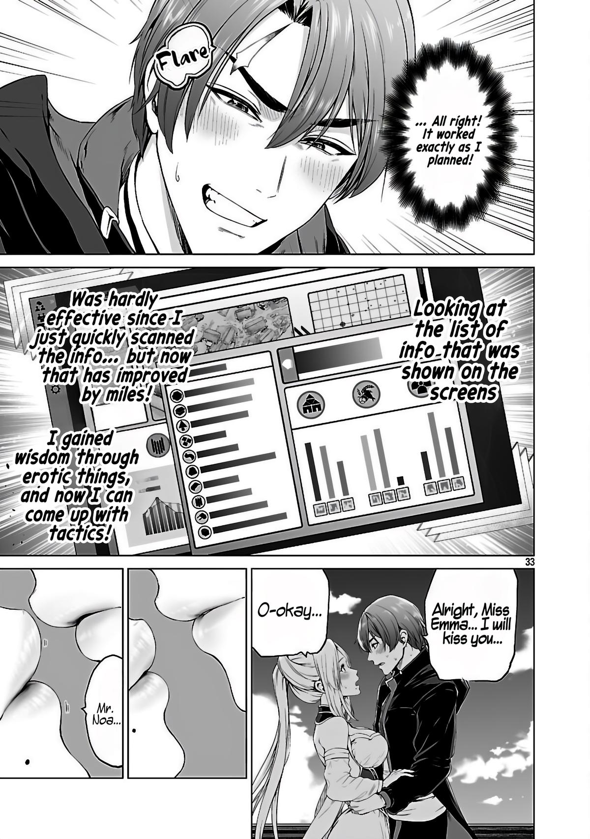 Isekai H Eiyuuden ~Bishoujo Senshi-tachi wa Saikyou Gunshi no Muchana Onegai ni Sakaraenai~ Chapter 3 - Page 35