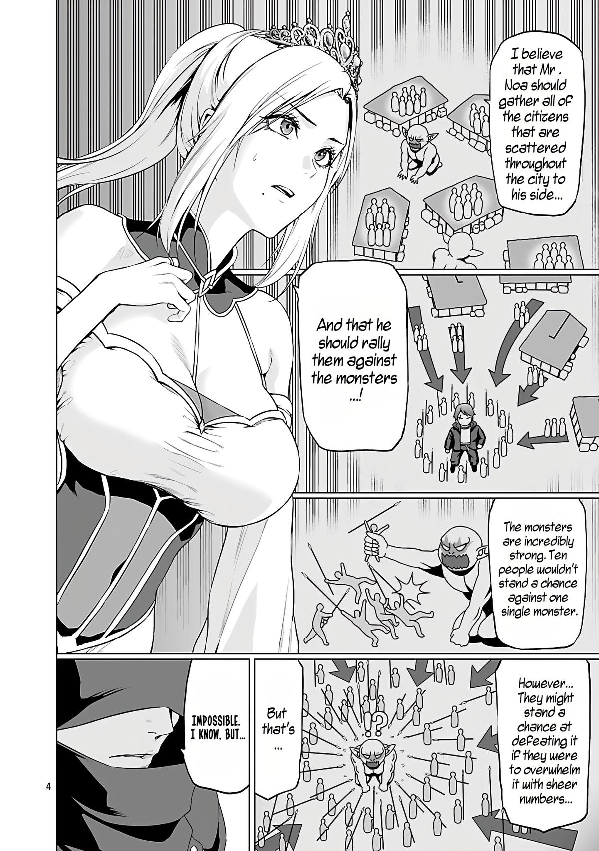 Isekai H Eiyuuden ~Bishoujo Senshi-tachi wa Saikyou Gunshi no Muchana Onegai ni Sakaraenai~ Chapter 5.1 - Page 5