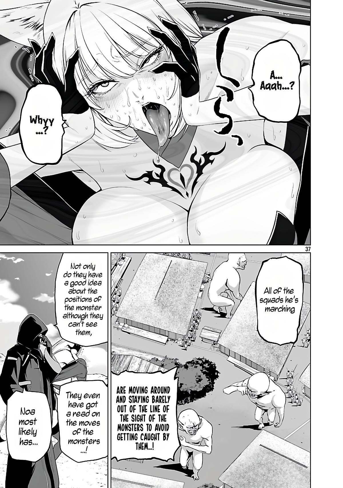 Isekai H Eiyuuden ~Bishoujo Senshi-tachi wa Saikyou Gunshi no Muchana Onegai ni Sakaraenai~ Chapter 5.1 - Page 38