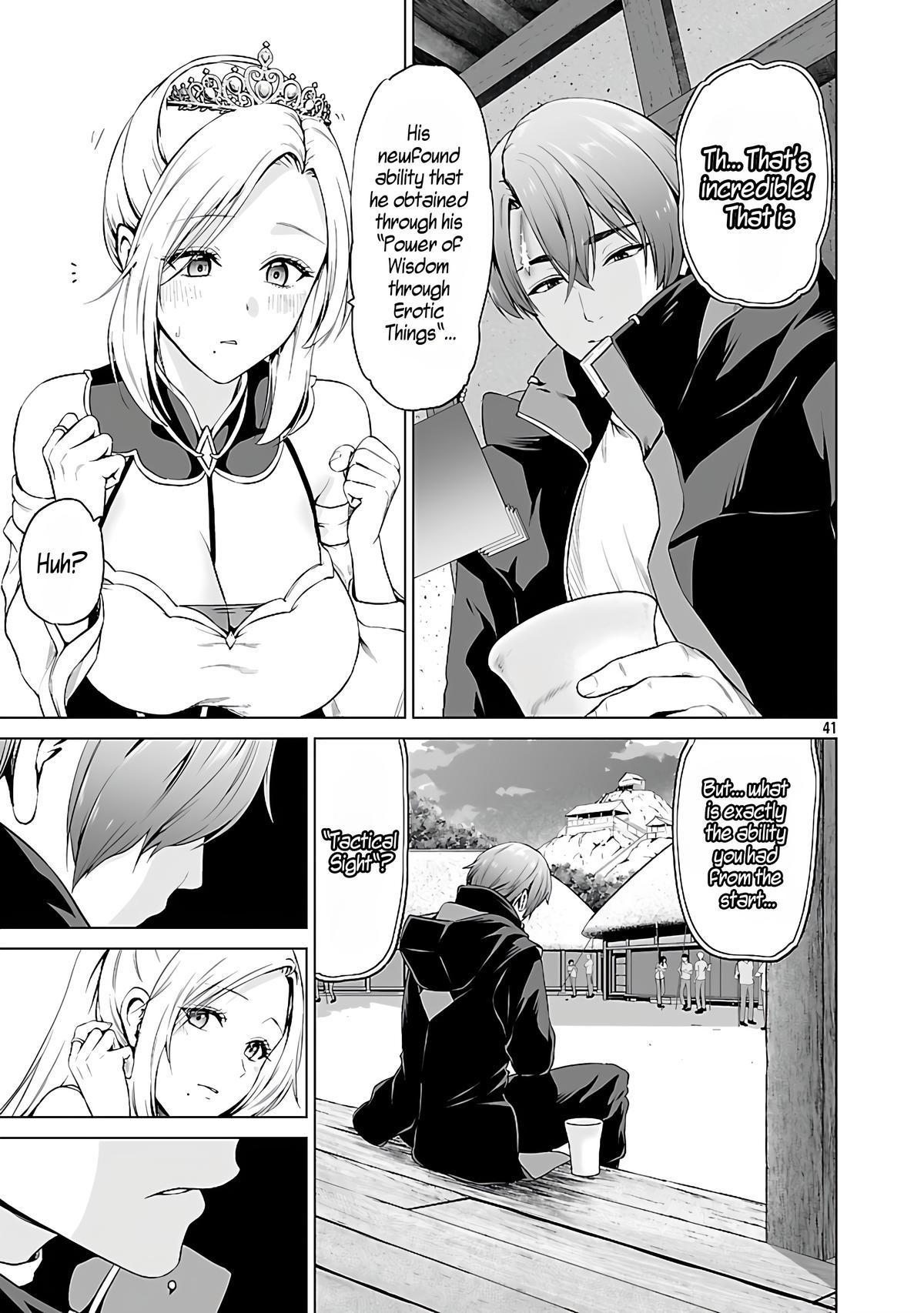 Isekai H Eiyuuden ~Bishoujo Senshi-tachi wa Saikyou Gunshi no Muchana Onegai ni Sakaraenai~ Chapter 5.1 - Page 42