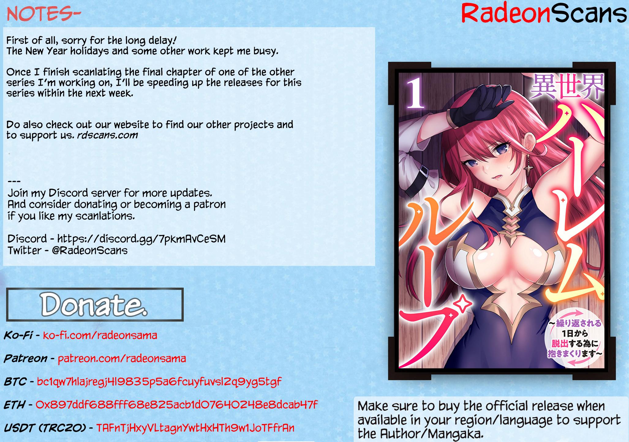 Isekai Harem Loop: Kurikaesareru 1-nichi kara Dasshutsu Suru Tame ni Dakimakurimasu Chapter 3 - Page 43