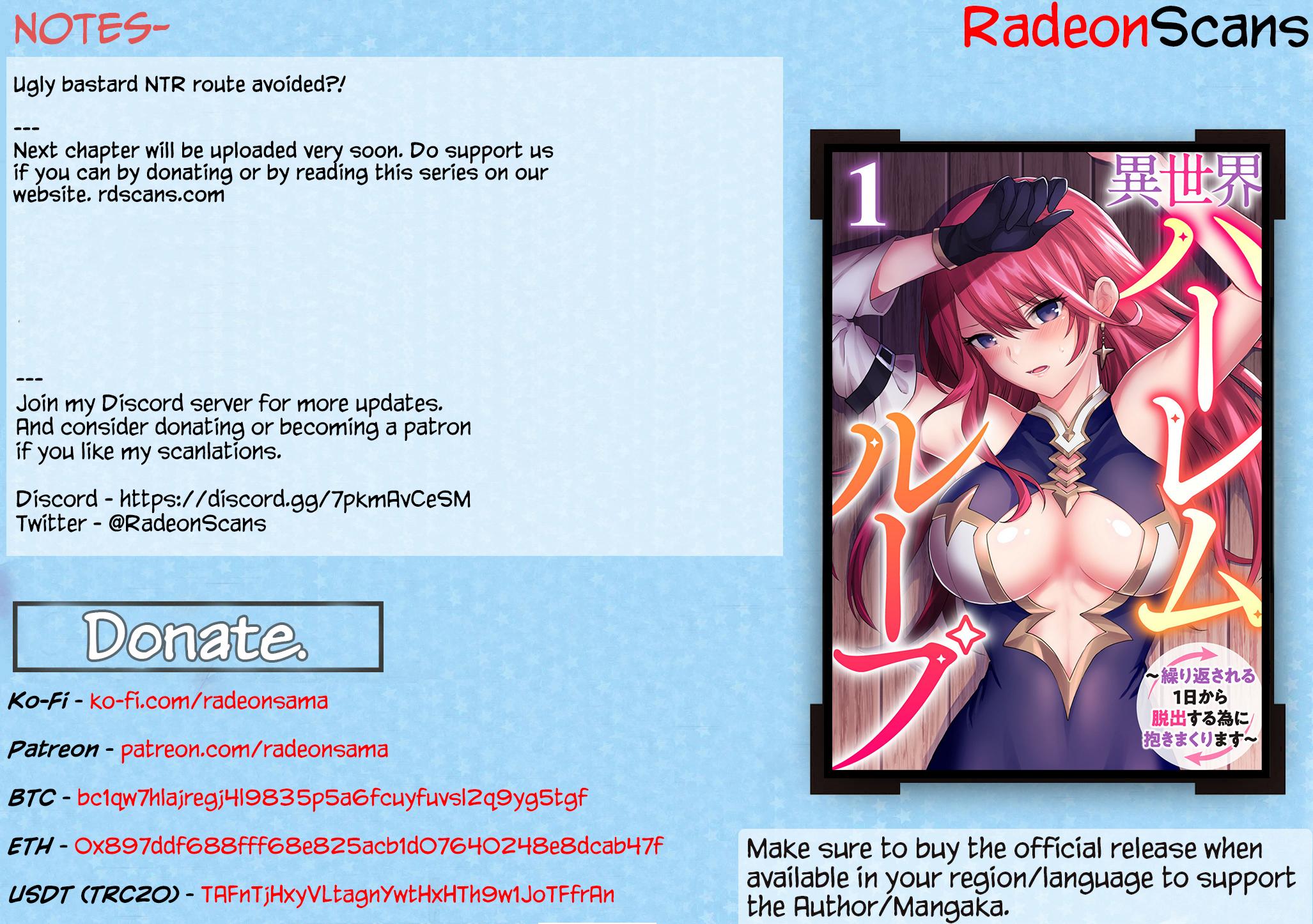 Isekai Harem Loop: Kurikaesareru 1-nichi kara Dasshutsu Suru Tame ni Dakimakurimasu Chapter 4 - Page 33