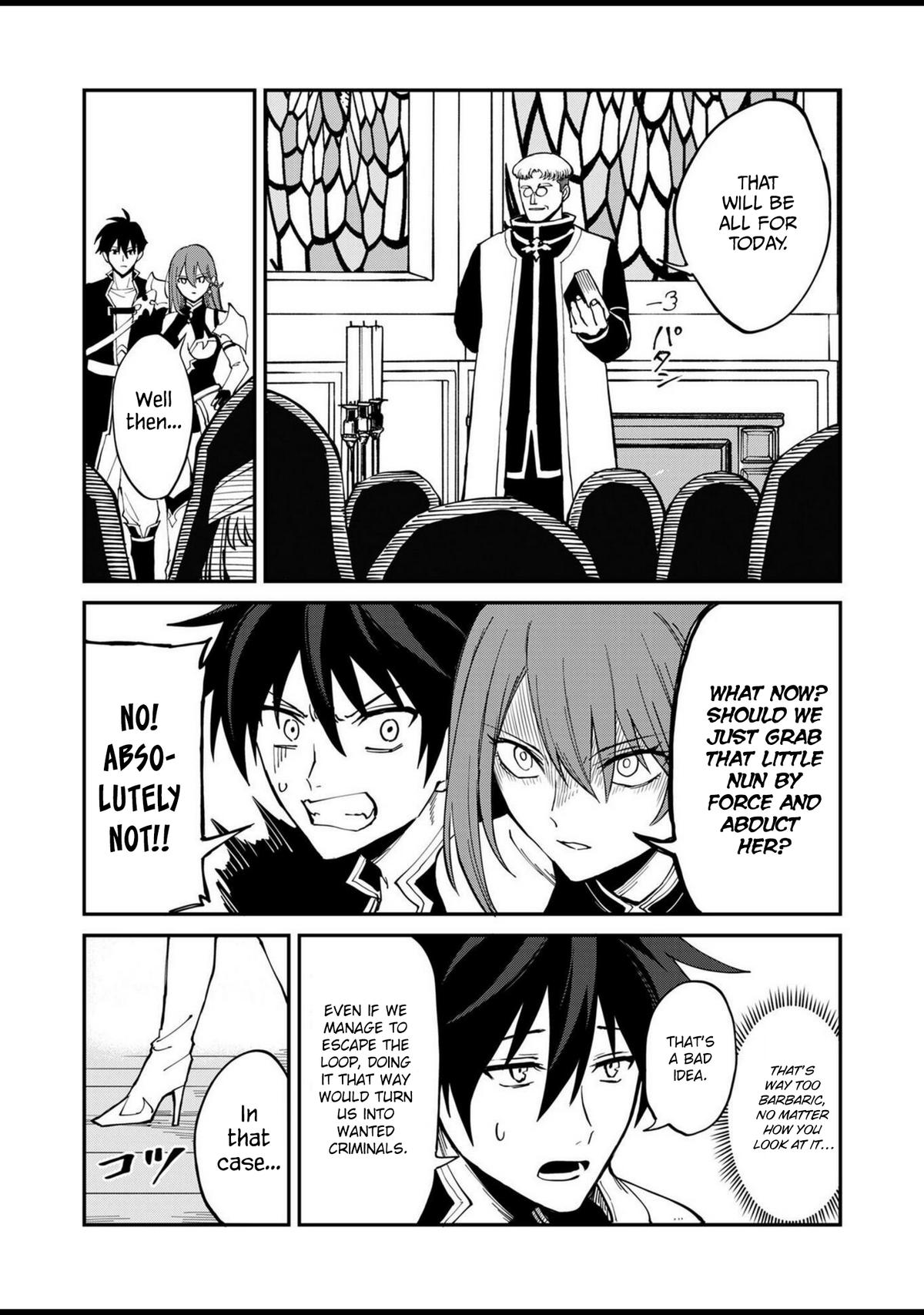 Isekai Harem Loop: Kurikaesareru 1-nichi kara Dasshutsu Suru Tame ni Dakimakurimasu Chapter 5 - Page 12