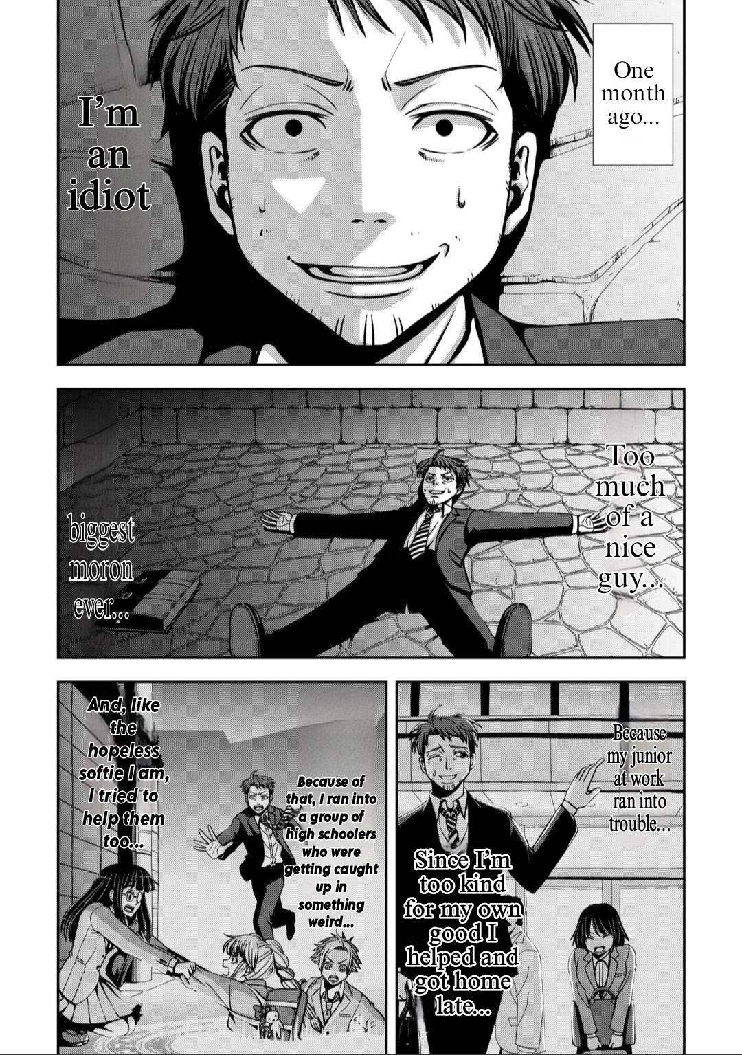 Isekai Nidome no Ossan, Dou Kangaete mo Koukousei Yuusha Yori Tsuyoi Chapter 1 - Page 8