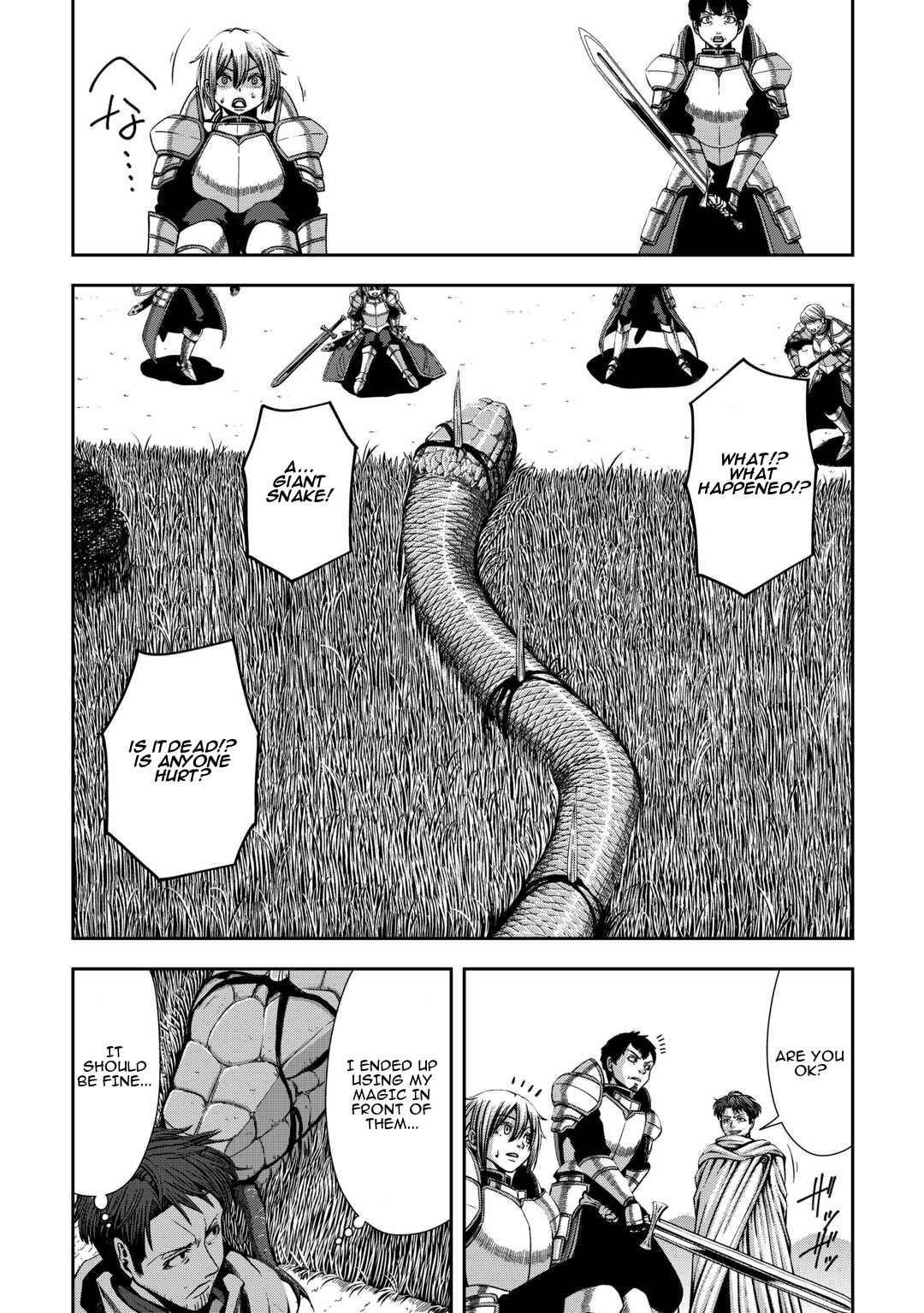 Isekai Nidome no Ossan, Dou Kangaete mo Koukousei Yuusha Yori Tsuyoi Chapter 7 - Page 14