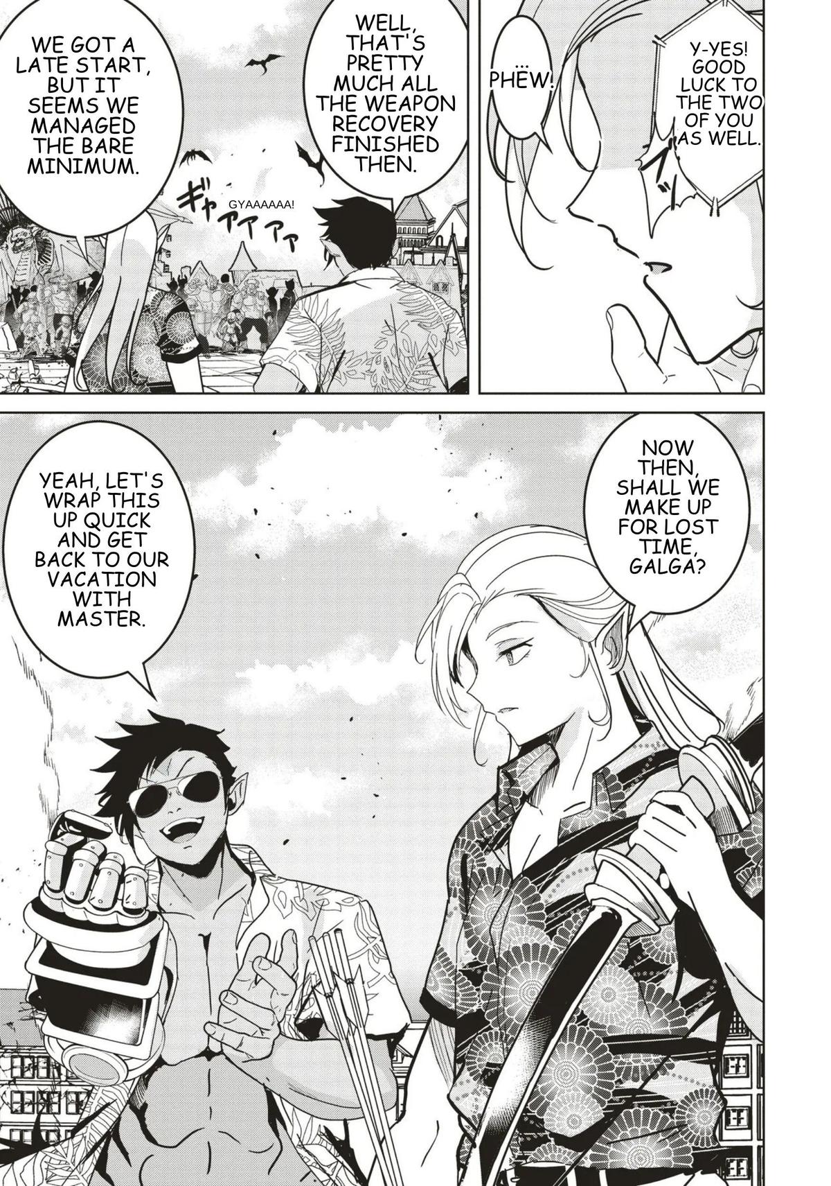 Isekai Saikouhou no Guild Leader ~Guild Saijaku no Boku da Kedo, Guild Members Zen'in no ai ga Omokute Guild wo Yameraremasen~ Chapter 31 - Page 17