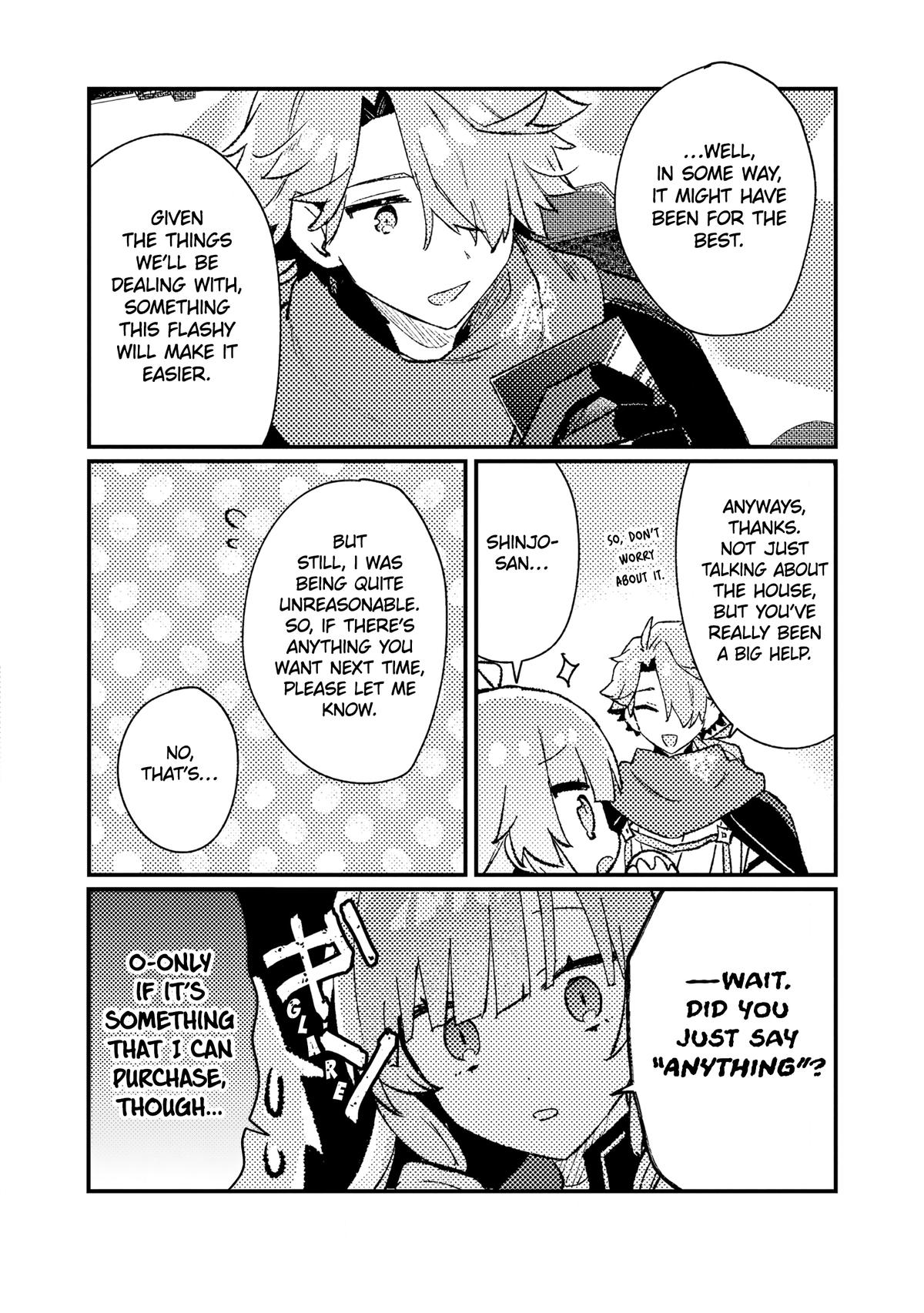 Isekai Shounin - Skill <Isekai Tokou> wo Kushi Shite, Yuuyuu Jiteki na Okanemochi Slow Life wo Okurimasu Chapter 13 - Page 13