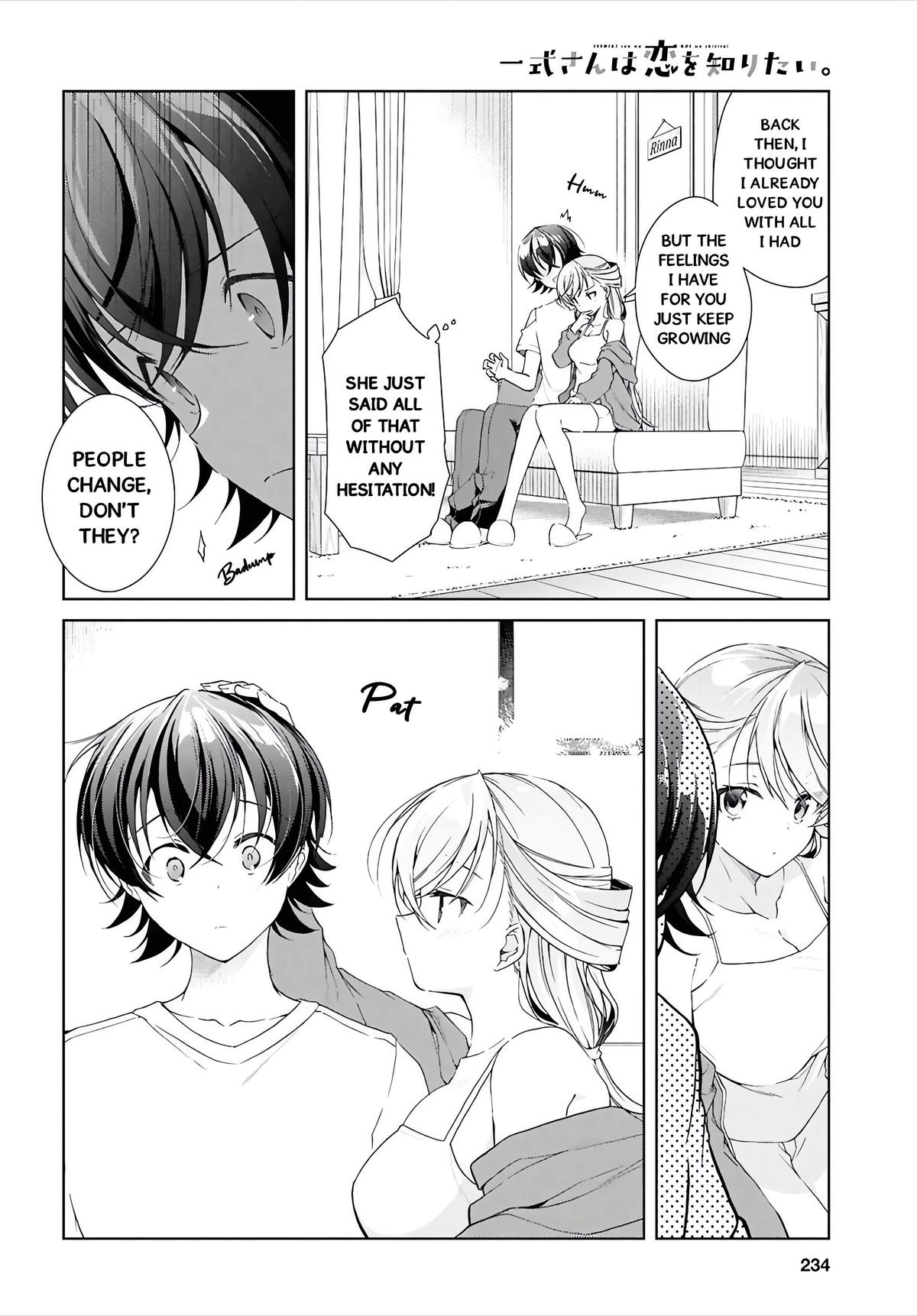 Isshiki-san wa Koi wo shiritai Chapter 49 - Page 15