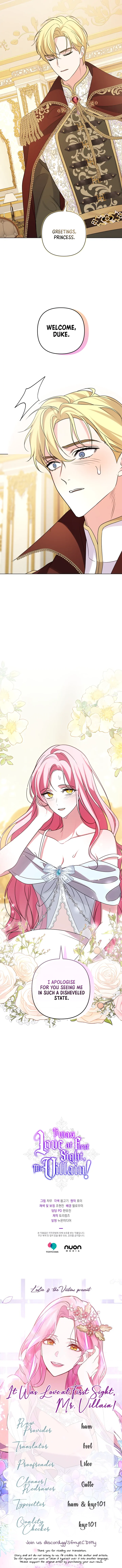 It Was Love at First Sight, Mr. Villain! Chapter 19 - Page 14