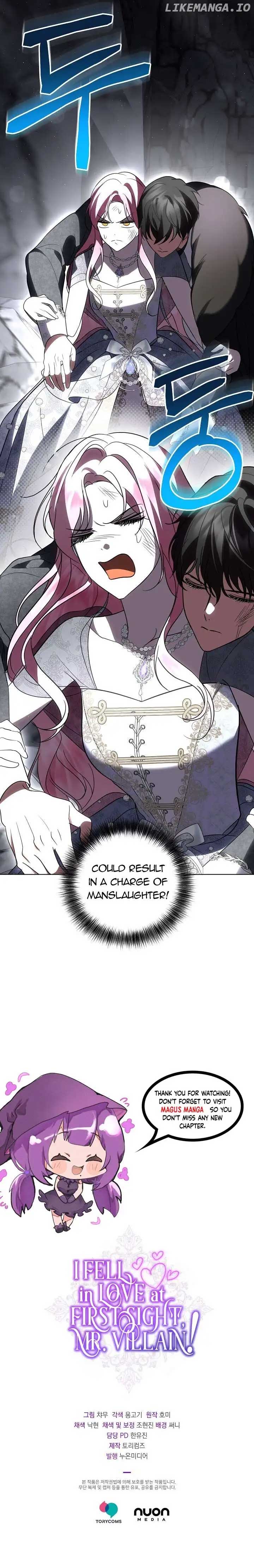 It Was Love at First Sight, Mr. Villain! Chapter 28 - Page 10