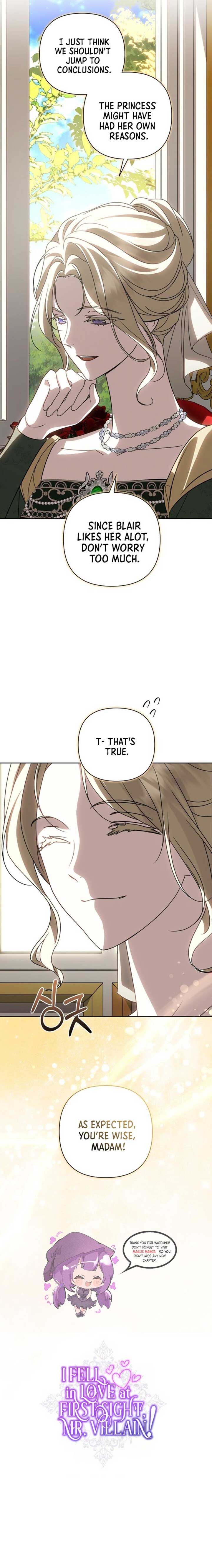 It Was Love at First Sight, Mr. Villain! Chapter 38 - Page 9