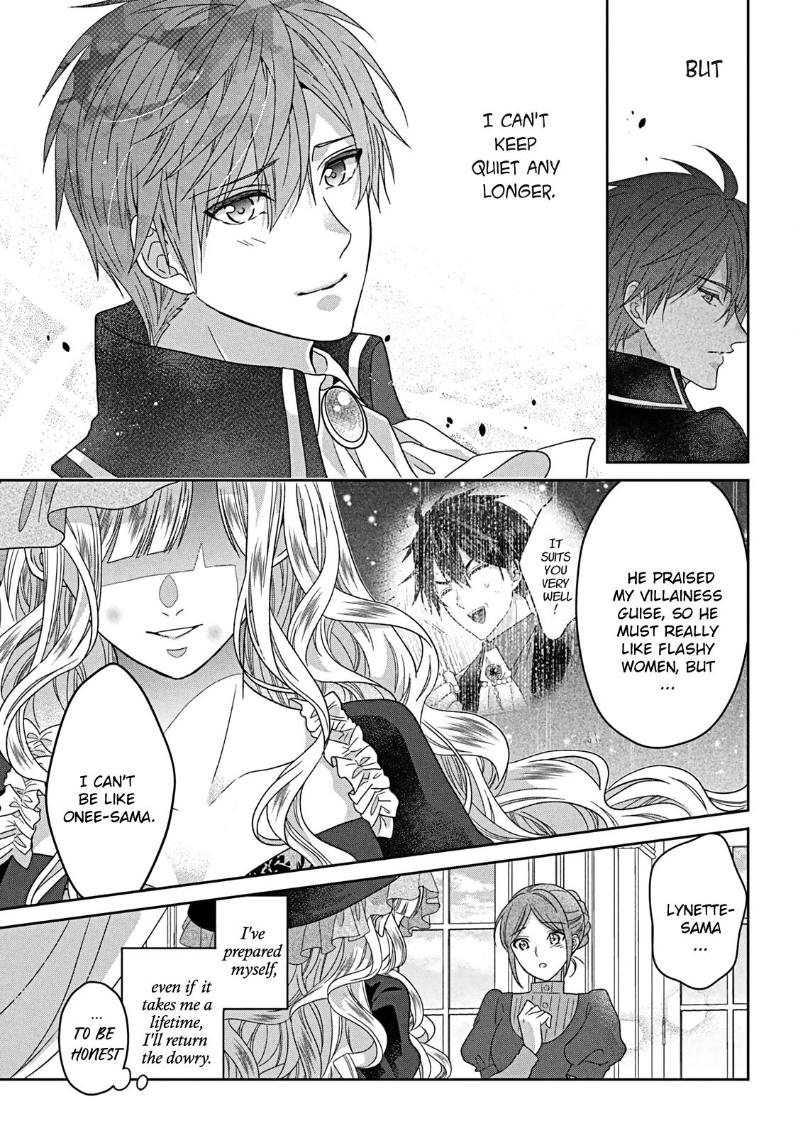 Itsuwari no Akujo desuga Suenagaku Shiawase ni Narimashou: Onozomi no "Koiooki Onna" o Enjiteiru noni Otto no Yousu ga Okashii Chapter 7 - Page 6