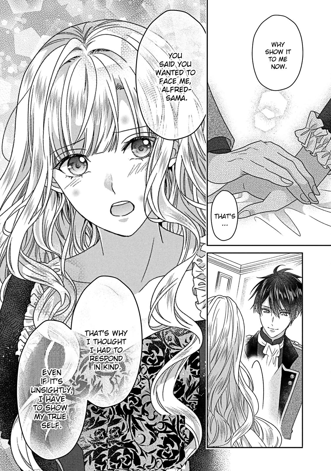 Itsuwari no Akujo desuga Suenagaku Shiawase ni Narimashou: Onozomi no "Koiooki Onna" o Enjiteiru noni Otto no Yousu ga Okashii Chapter 7 - Page 13