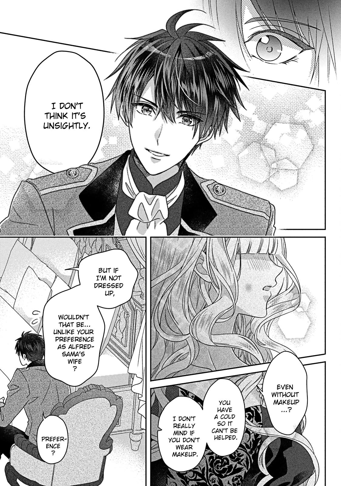 Itsuwari no Akujo desuga Suenagaku Shiawase ni Narimashou: Onozomi no "Koiooki Onna" o Enjiteiru noni Otto no Yousu ga Okashii Chapter 7 - Page 14