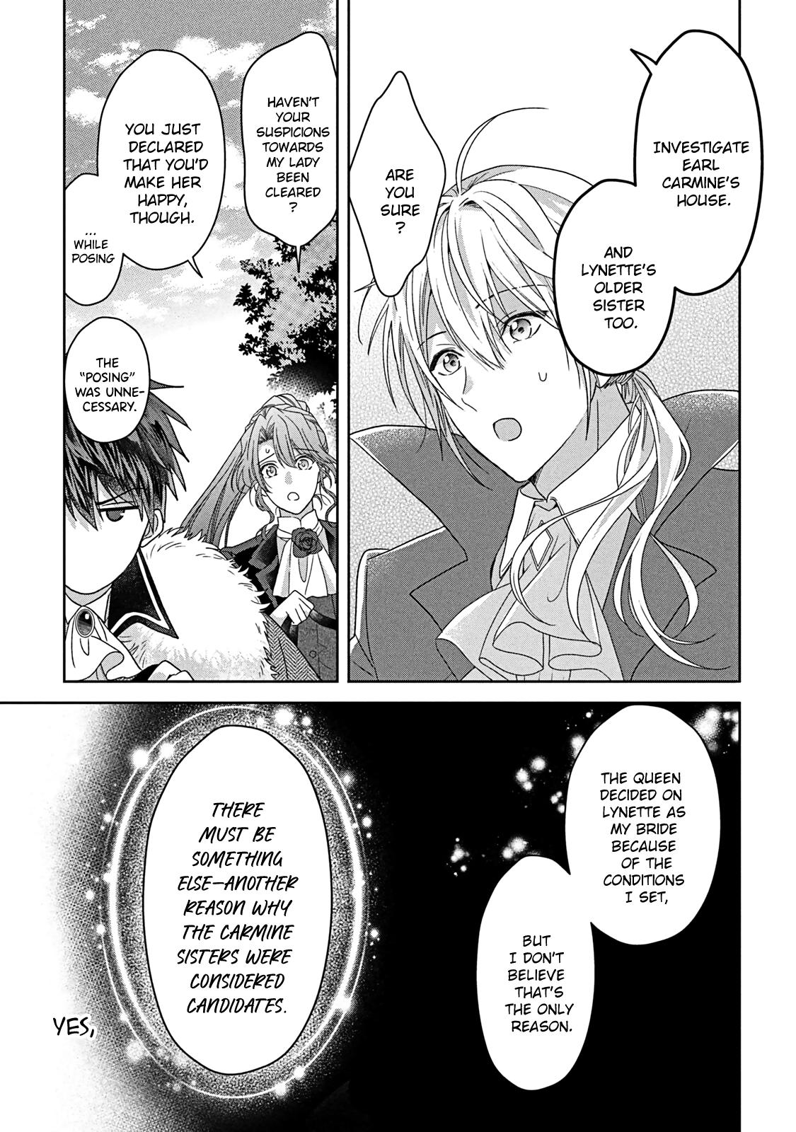 Itsuwari no Akujo desuga Suenagaku Shiawase ni Narimashou: Onozomi no "Koiooki Onna" o Enjiteiru noni Otto no Yousu ga Okashii Chapter 7 - Page 32