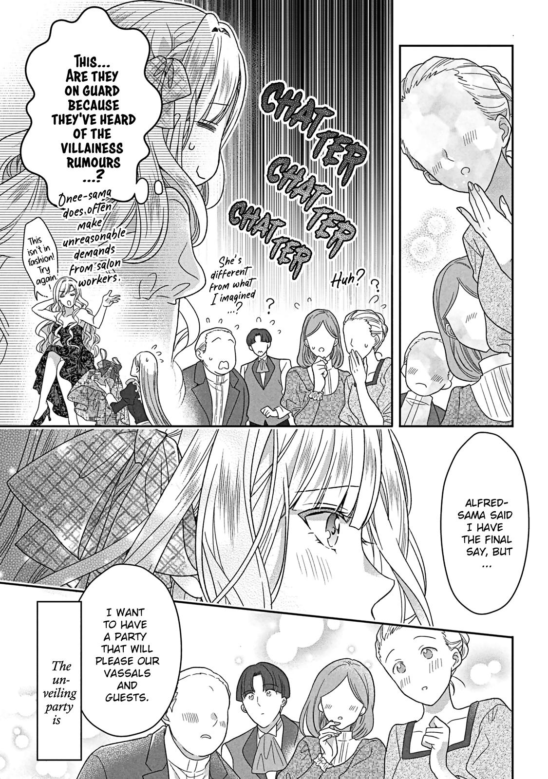 Itsuwari no Akujo desuga Suenagaku Shiawase ni Narimashou: Onozomi no "Koiooki Onna" o Enjiteiru noni Otto no Yousu ga Okashii Chapter 8 - Page 6
