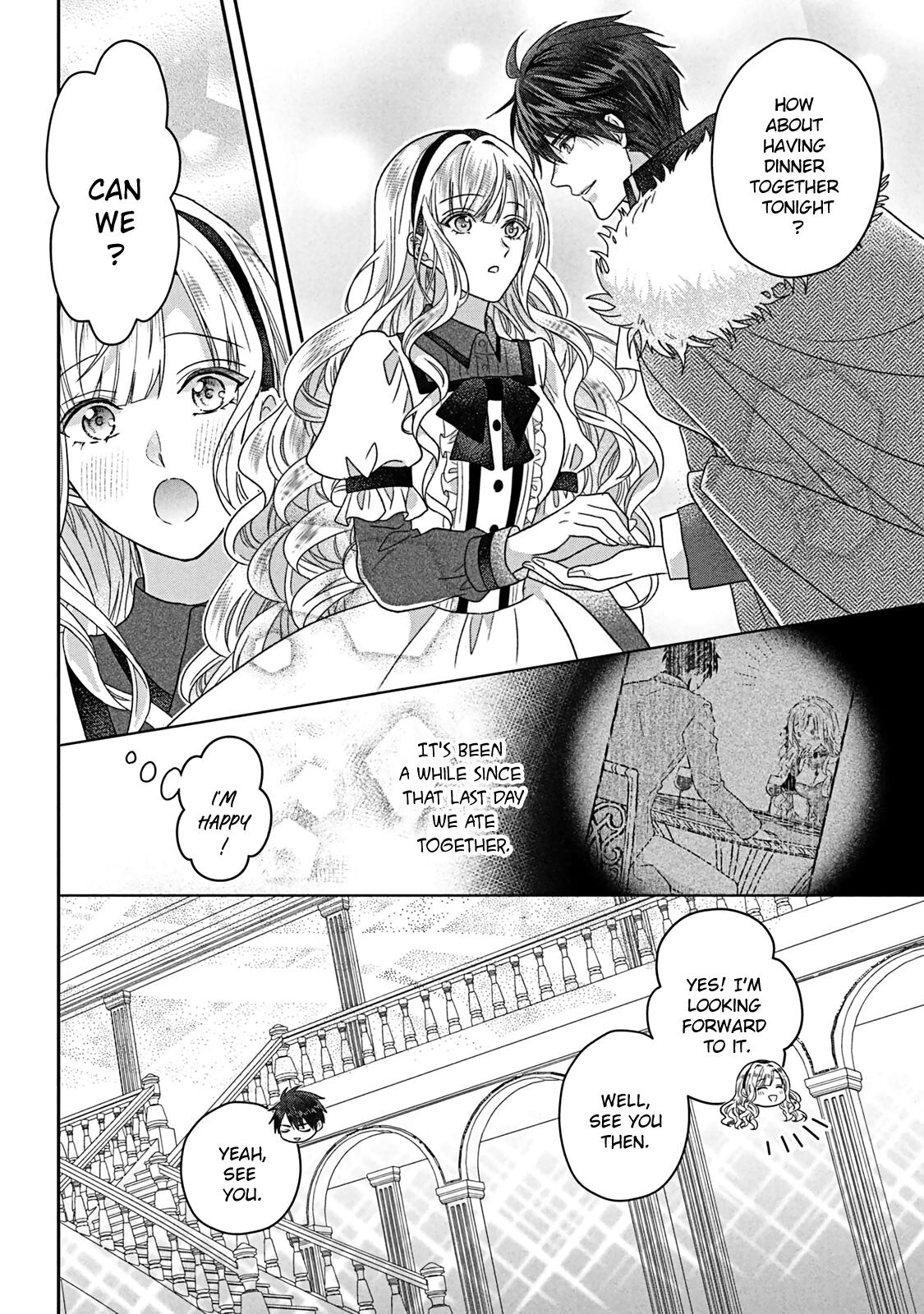 Itsuwari no Akujo desuga Suenagaku Shiawase ni Narimashou: Onozomi no "Koiooki Onna" o Enjiteiru noni Otto no Yousu ga Okashii Chapter 8 - Page 21