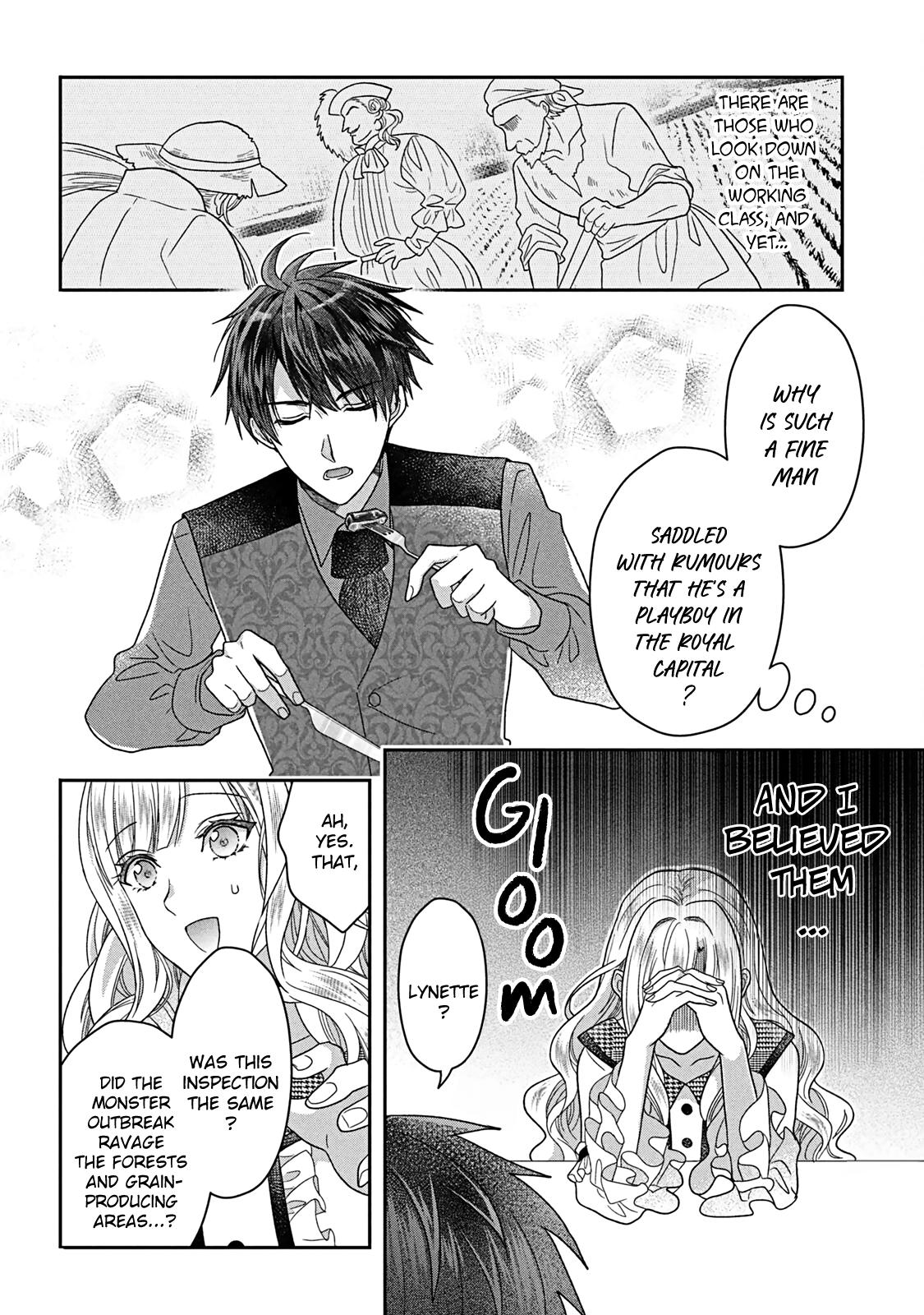 Itsuwari no Akujo desuga Suenagaku Shiawase ni Narimashou: Onozomi no "Koiooki Onna" o Enjiteiru noni Otto no Yousu ga Okashii Chapter 8 - Page 27