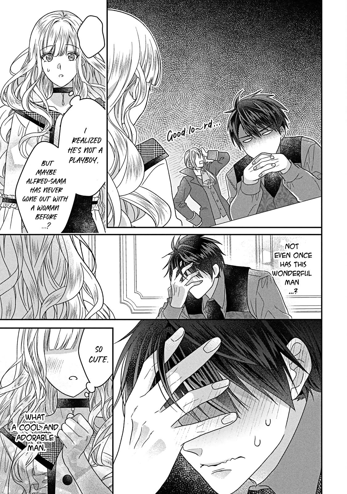 Itsuwari no Akujo desuga Suenagaku Shiawase ni Narimashou: Onozomi no "Koiooki Onna" o Enjiteiru noni Otto no Yousu ga Okashii Chapter 8 - Page 34