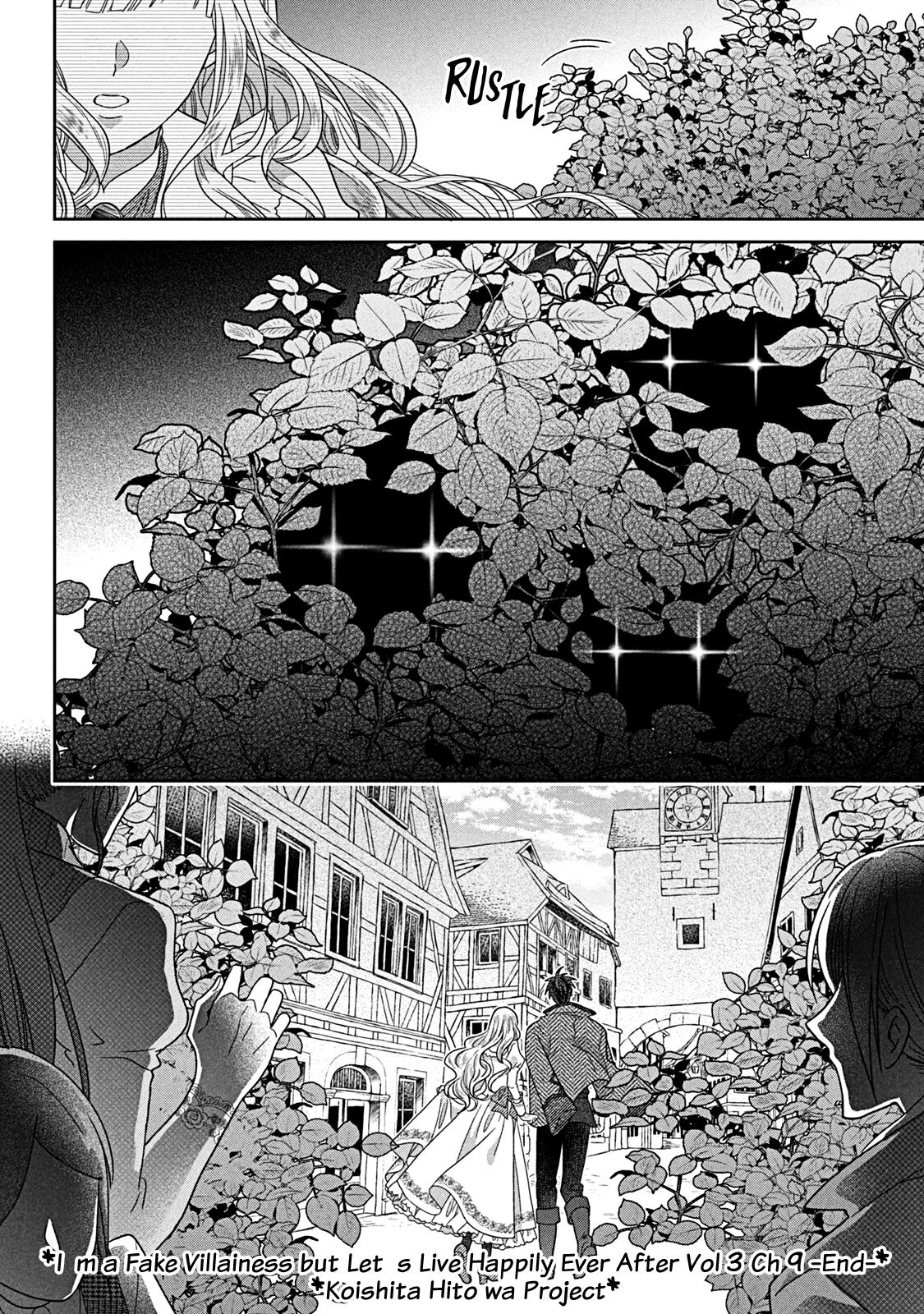 Itsuwari no Akujo desuga Suenagaku Shiawase ni Narimashou: Onozomi no "Koiooki Onna" o Enjiteiru noni Otto no Yousu ga Okashii Chapter 9 - Page 37