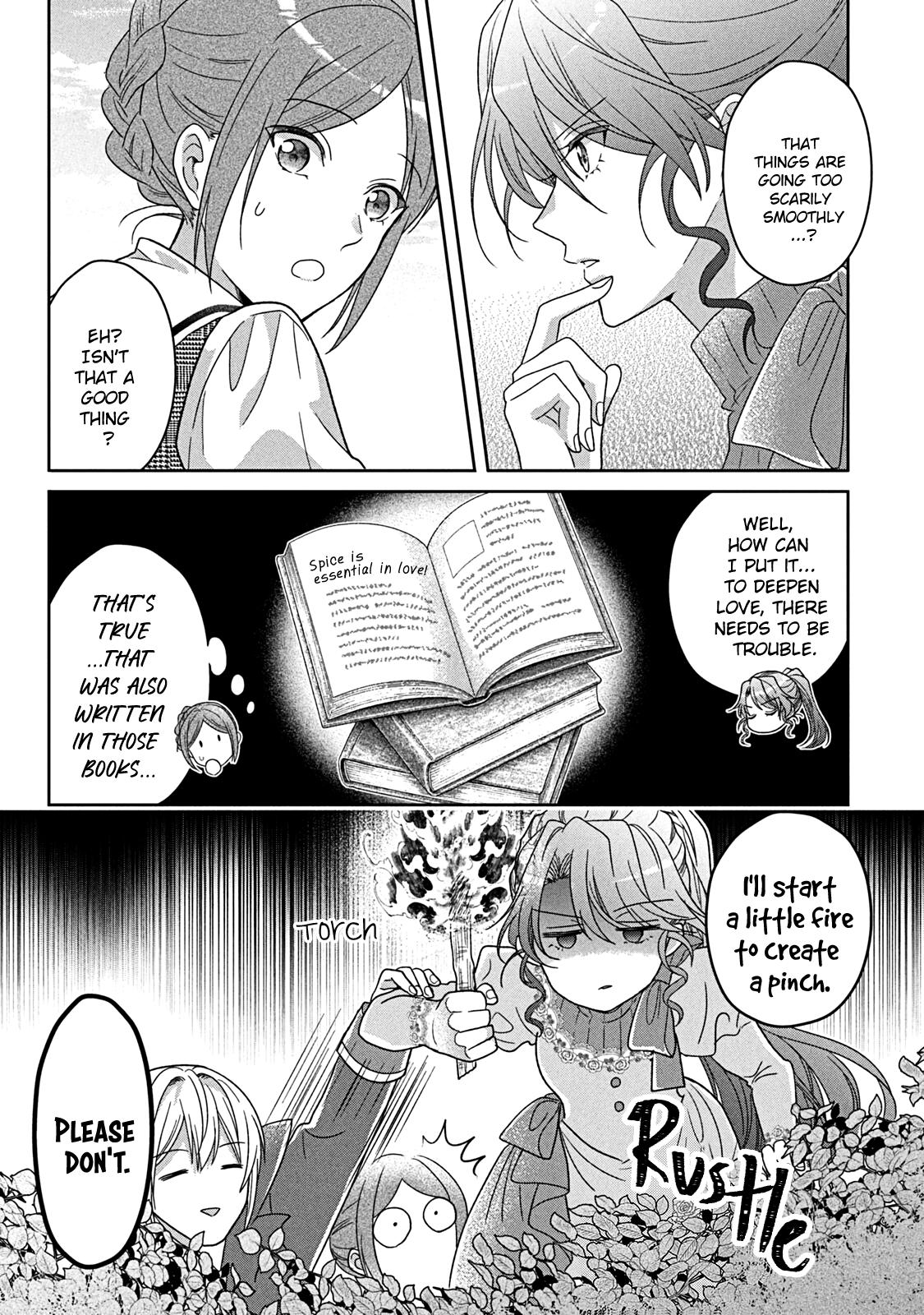 Itsuwari no Akujo desuga Suenagaku Shiawase ni Narimashou: Onozomi no "Koiooki Onna" o Enjiteiru noni Otto no Yousu ga Okashii Chapter 10 - Page 5