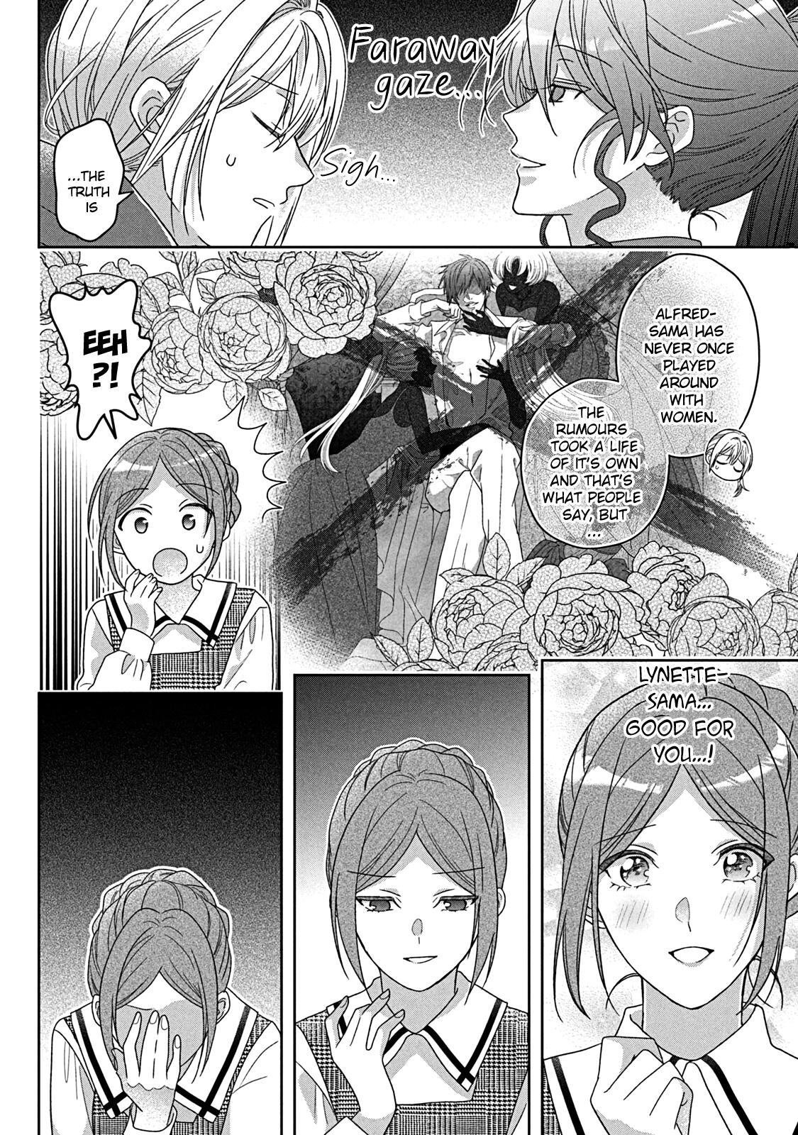 Itsuwari no Akujo desuga Suenagaku Shiawase ni Narimashou: Onozomi no "Koiooki Onna" o Enjiteiru noni Otto no Yousu ga Okashii Chapter 10 - Page 7