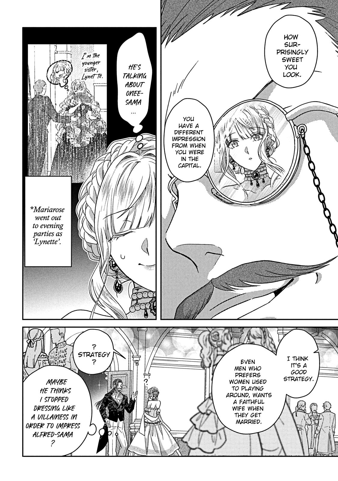 Itsuwari no Akujo desuga Suenagaku Shiawase ni Narimashou: Onozomi no "Koiooki Onna" o Enjiteiru noni Otto no Yousu ga Okashii Chapter 12 - Page 25