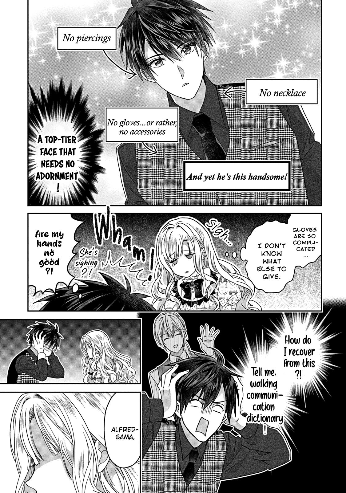 Itsuwari no Akujo desuga Suenagaku Shiawase ni Narimashou: Onozomi no "Koiooki Onna" o Enjiteiru noni Otto no Yousu ga Okashii Chapter 12.5 - Page 10