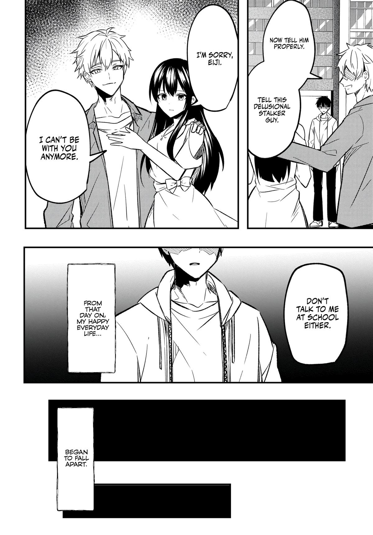 Jinsei Gyakuten: Uwaki Sare, Enzai o Kiserareta Ore ga, Gakuen Ichi no Bishoujo ni Natsukareru Chapter 1 - Page 11