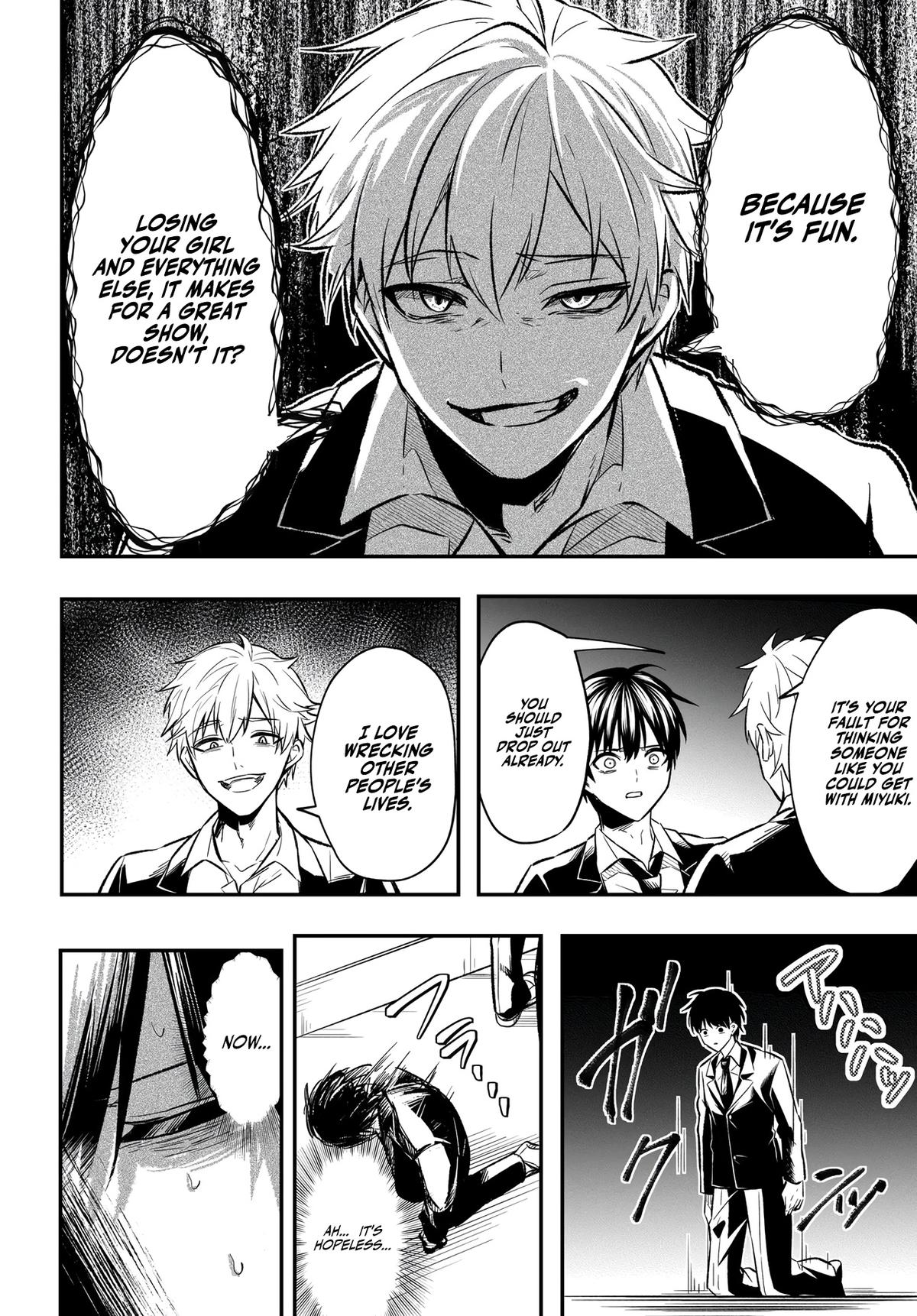 Jinsei Gyakuten: Uwaki Sare, Enzai o Kiserareta Ore ga, Gakuen Ichi no Bishoujo ni Natsukareru Chapter 1 - Page 43