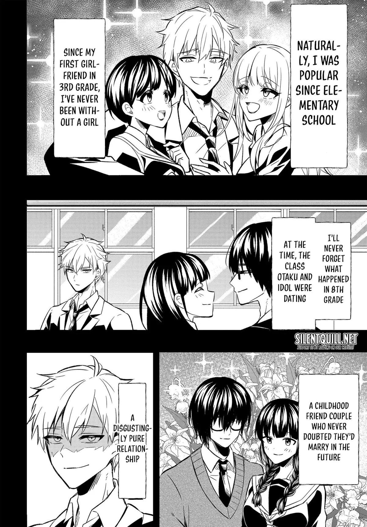 Jinsei Gyakuten: Uwaki Sare, Enzai o Kiserareta Ore ga, Gakuen Ichi no Bishoujo ni Natsukareru Chapter 3 - Page 7