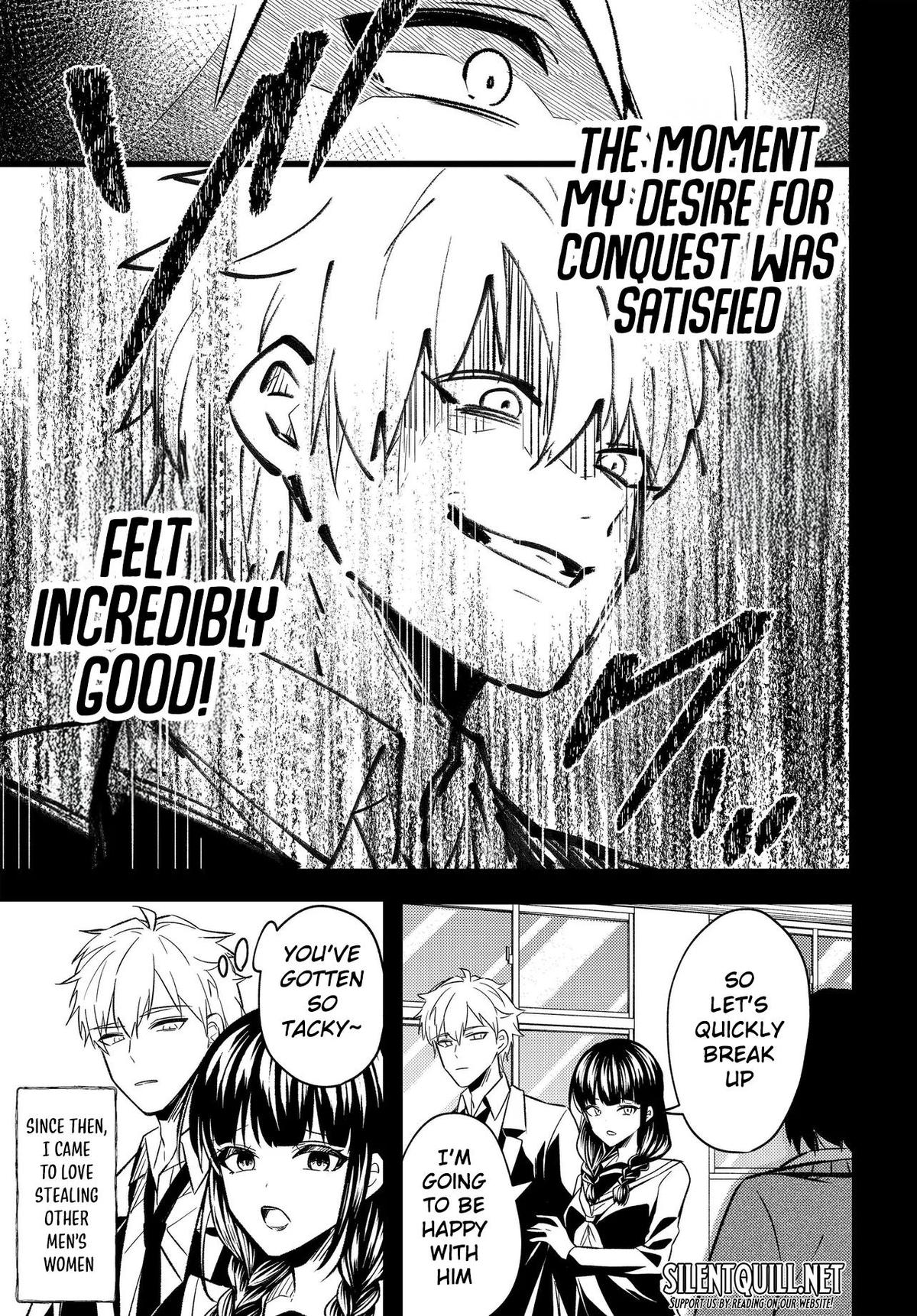 Jinsei Gyakuten: Uwaki Sare, Enzai o Kiserareta Ore ga, Gakuen Ichi no Bishoujo ni Natsukareru Chapter 3 - Page 10