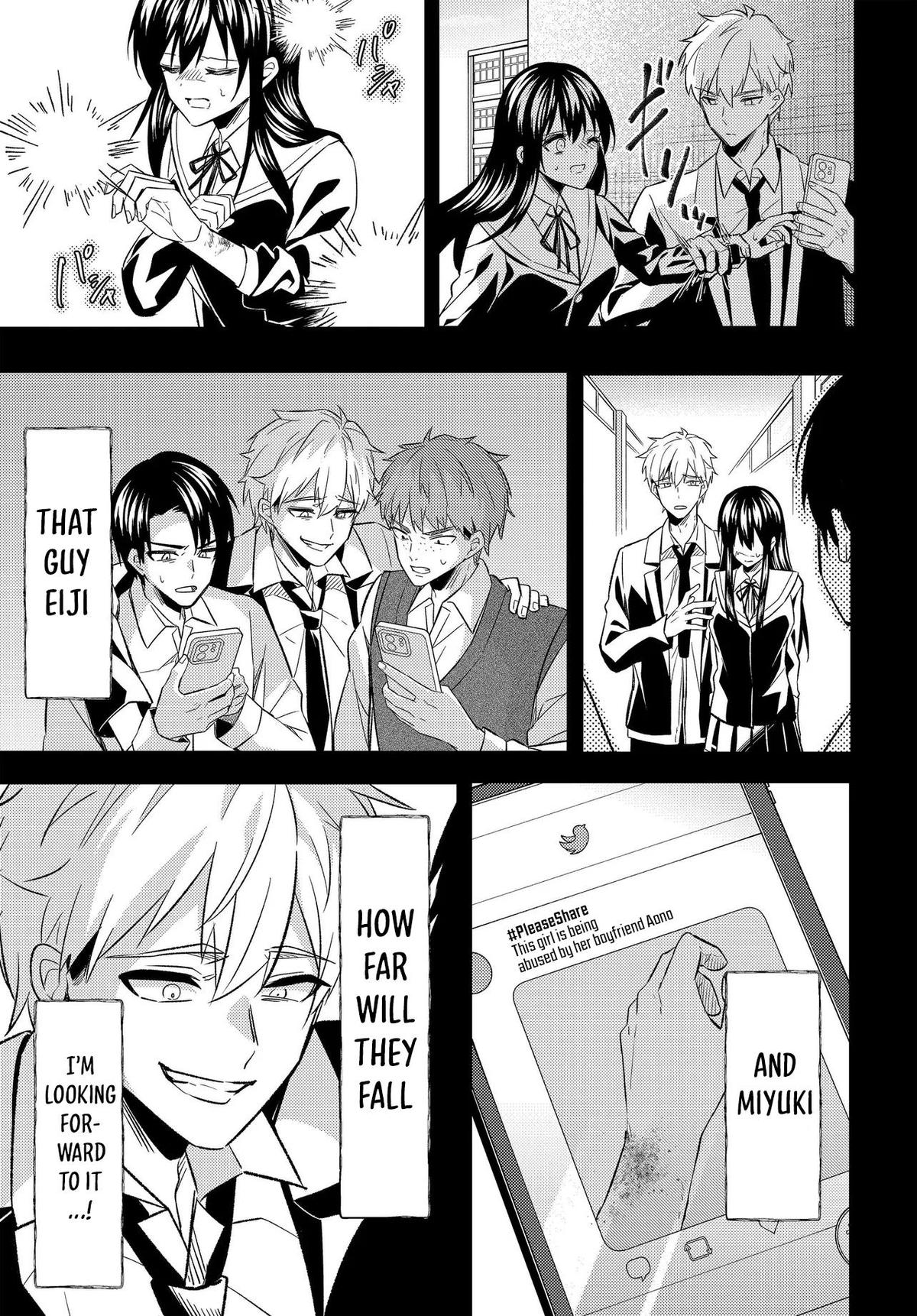 Jinsei Gyakuten: Uwaki Sare, Enzai o Kiserareta Ore ga, Gakuen Ichi no Bishoujo ni Natsukareru Chapter 3 - Page 14