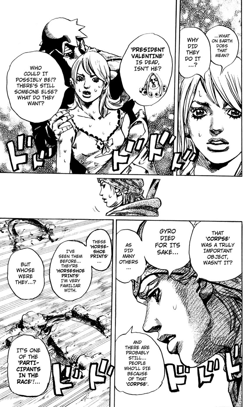 JoJo's Bizarre Adventure - Part 7 - Steel Ball Run Chapter 90 - Page 17