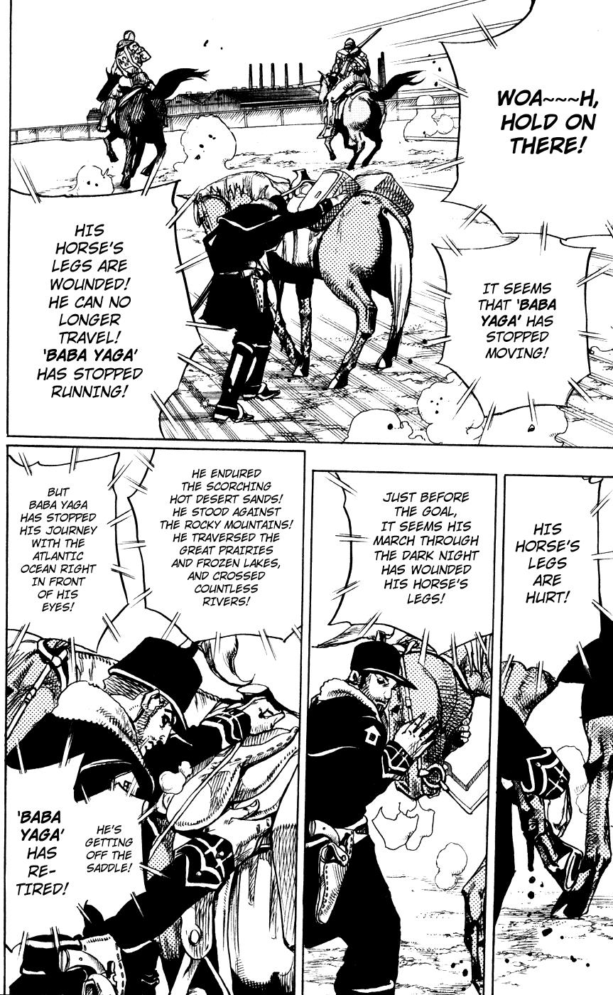 JoJo's Bizarre Adventure - Part 7 - Steel Ball Run Chapter 90 - Page 23